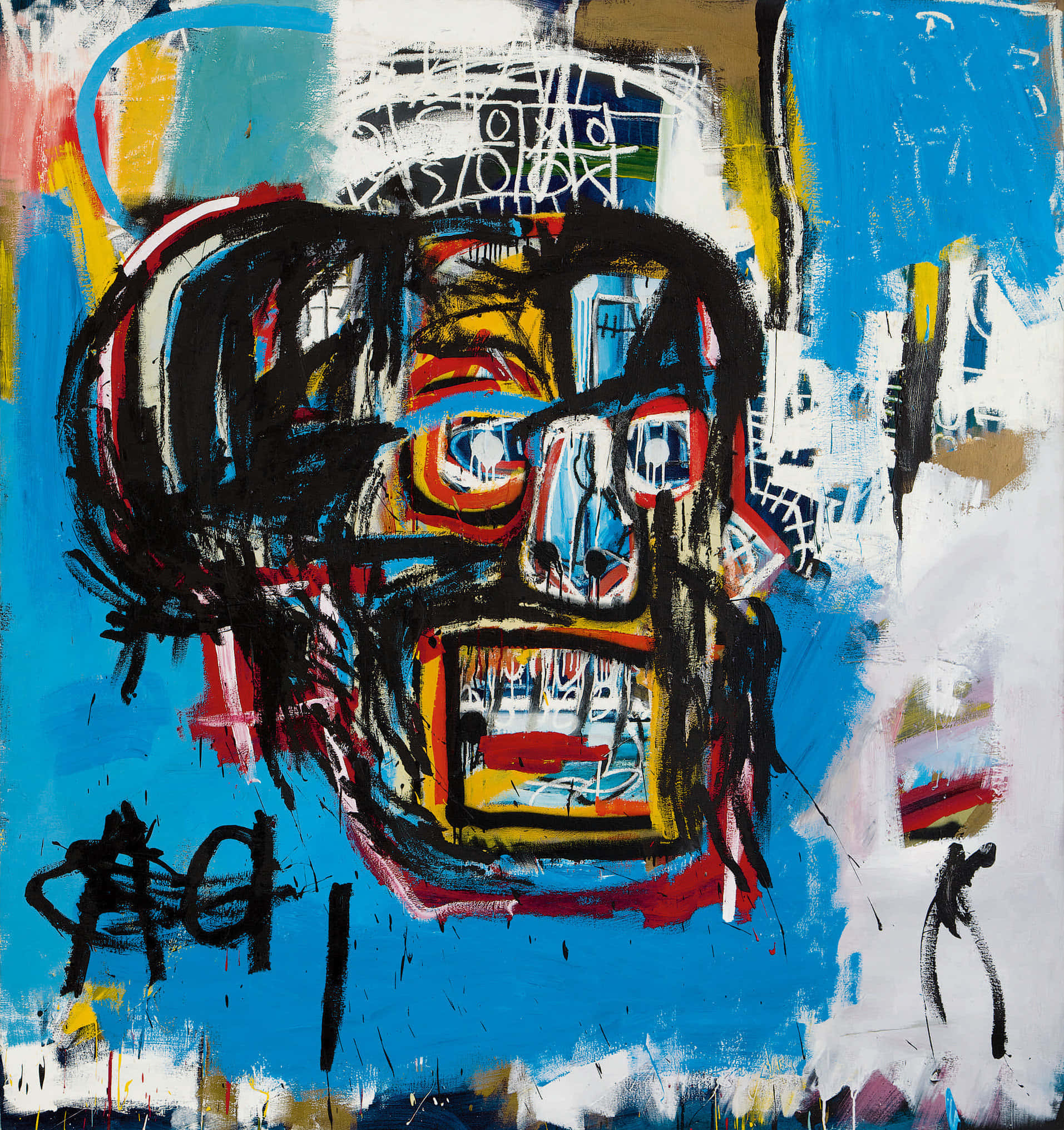 Tác phẩm nghệ thuật sống động, độc đáo của Jean-Michel Basquiat Hình nền