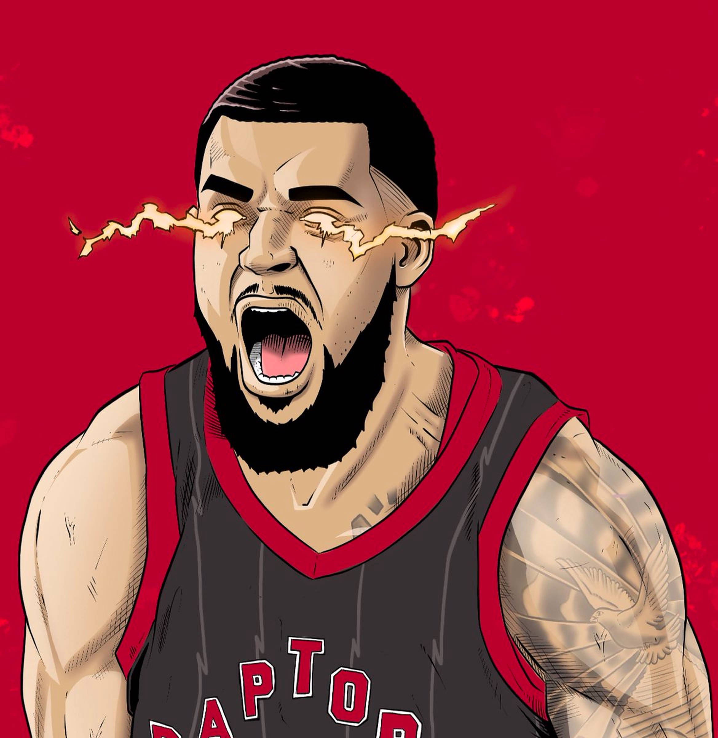 Tác phẩm nghệ thuật tia chớp Fred Vanvleet Hình nền