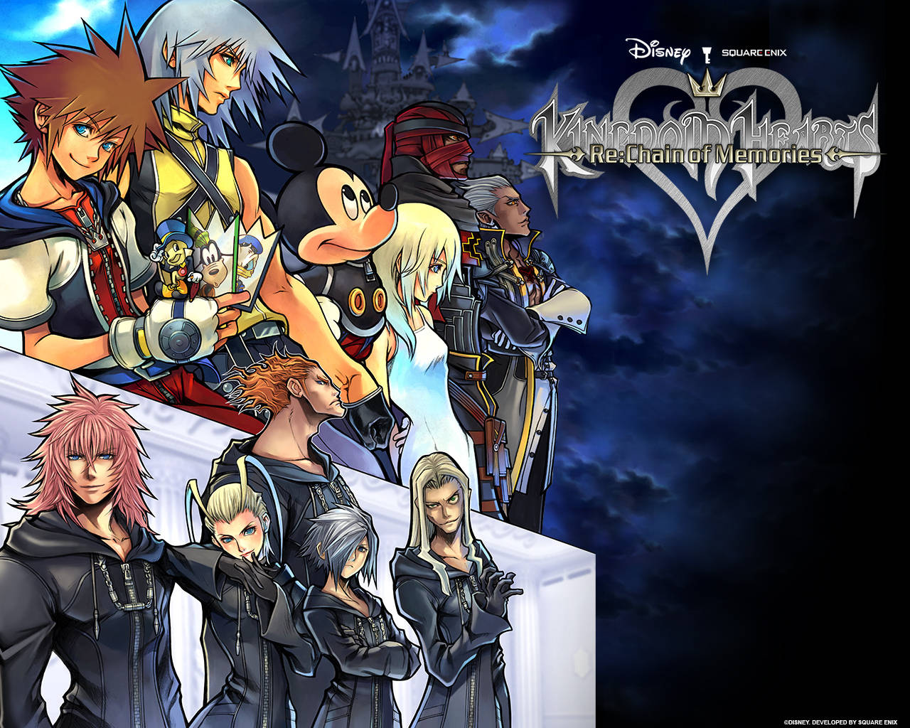 Tác phẩm nghệ thuật với logo Kingdom Heart Hình nền