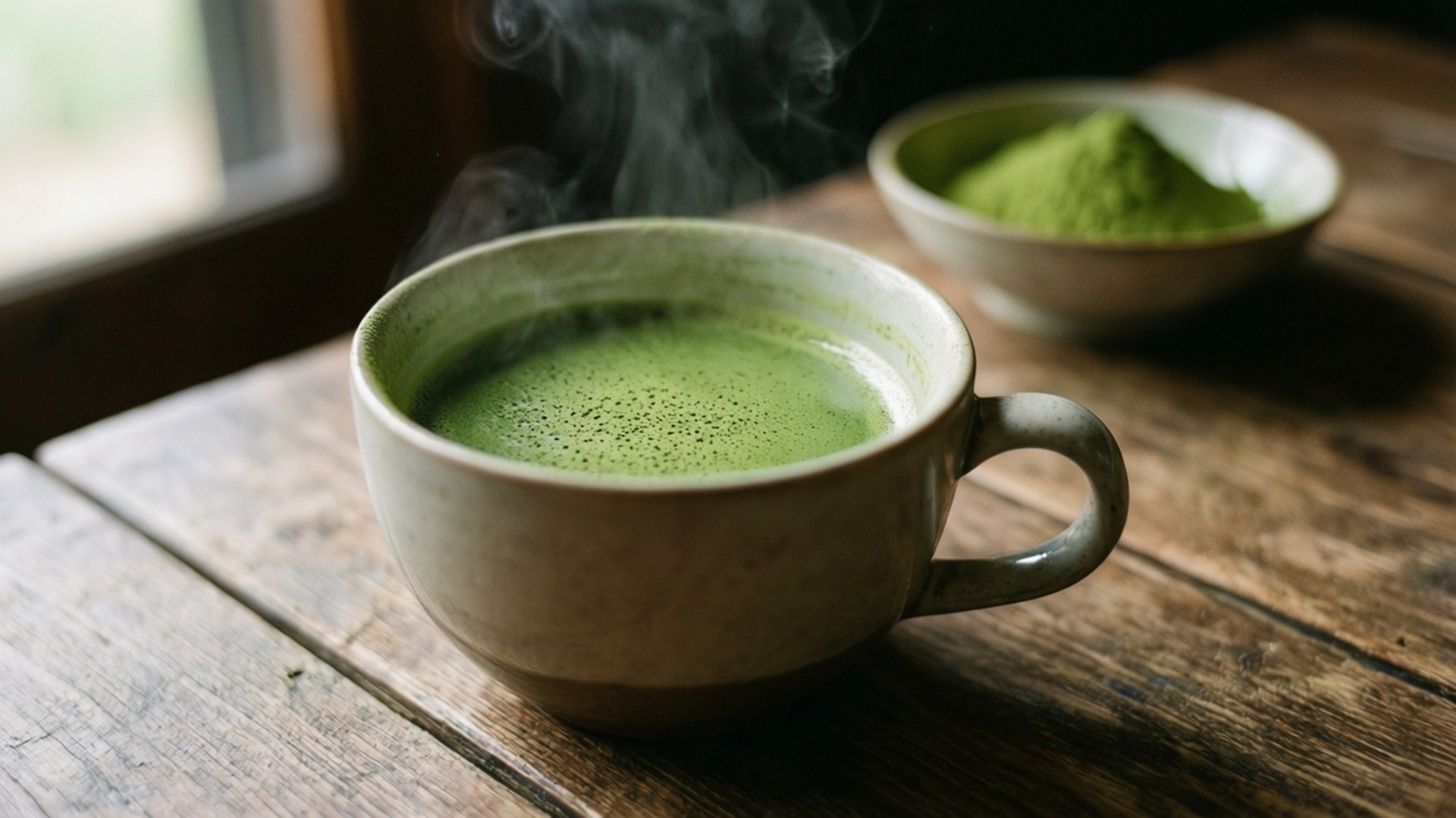 Tách Trà Matcha Hình nền