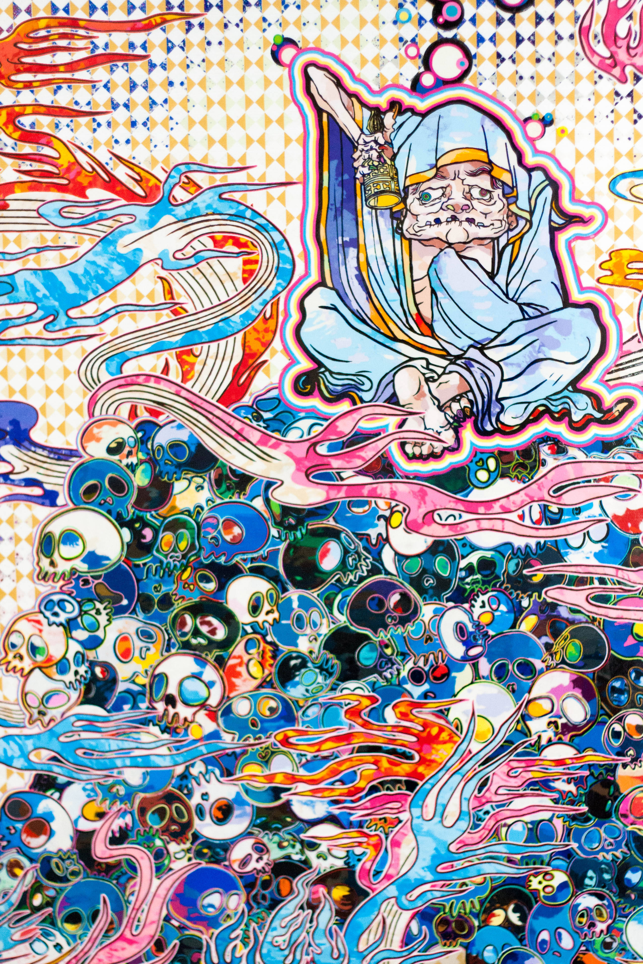 Takashi Murakami Bình yên 4K Hình nền