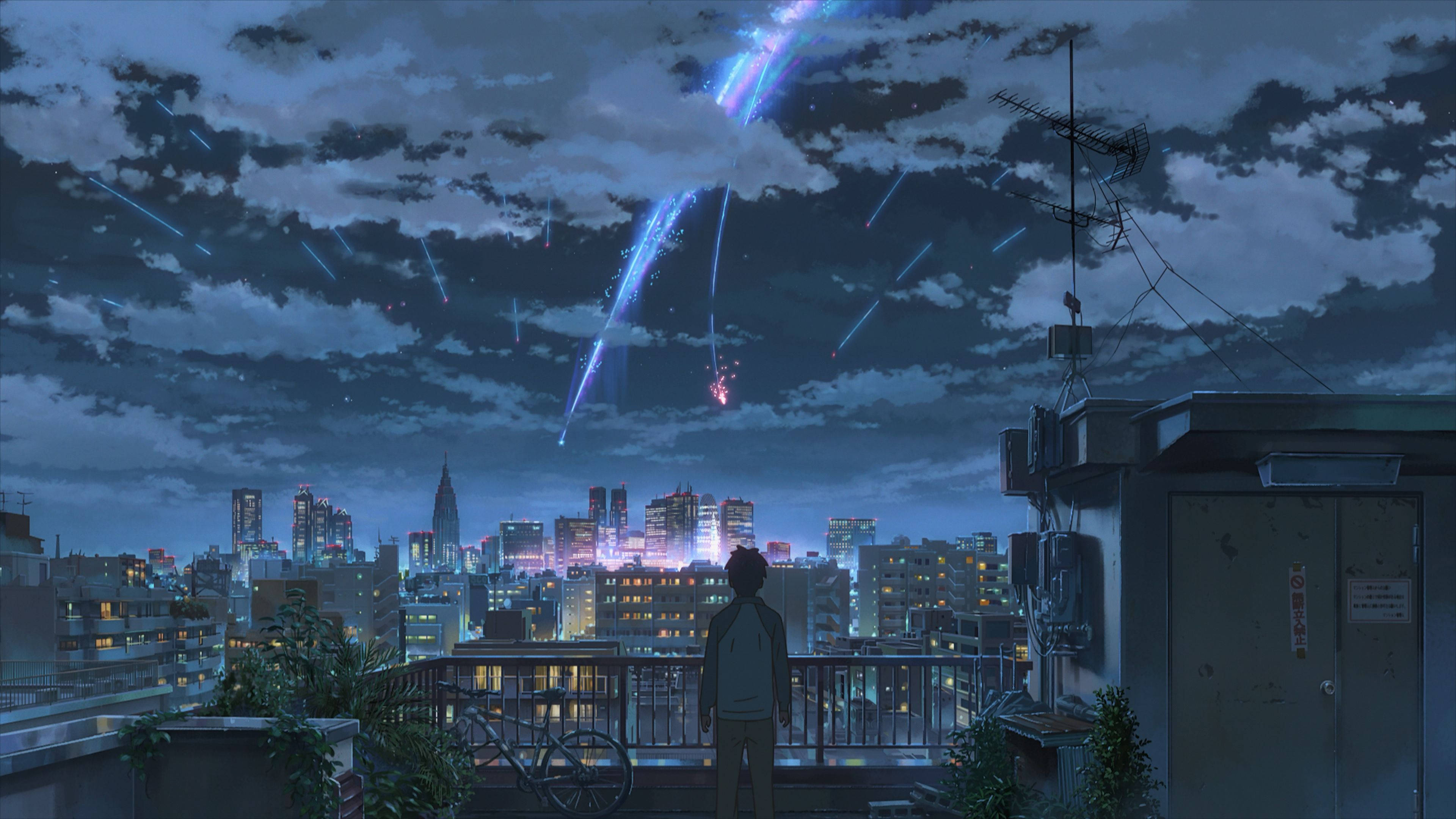 Taki Sao chổi Your Name Anime 2016 Hình nền