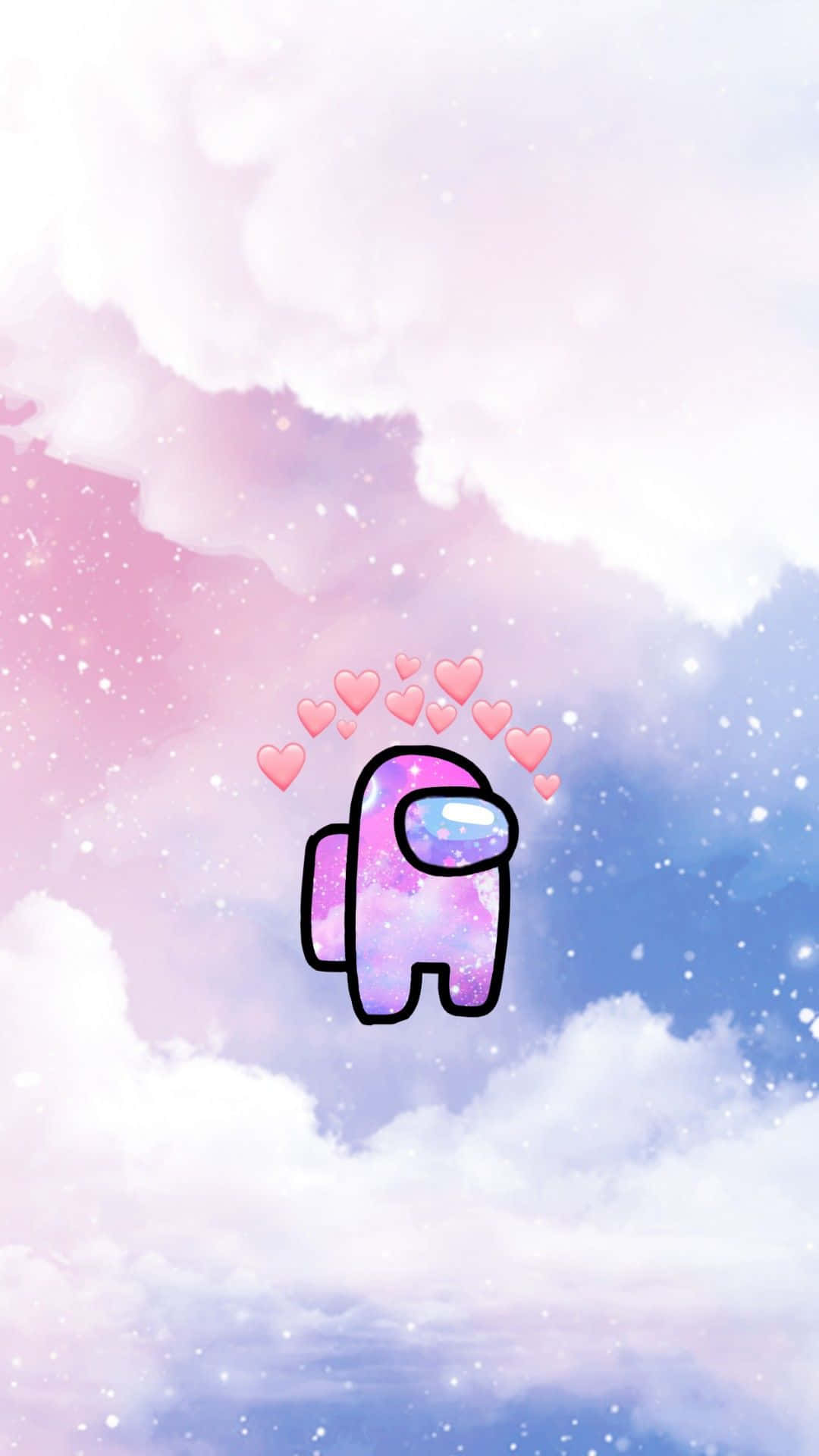 "Tạm rời xa những điều bình thường và bước vào thế giới phi thường của Aesthetic Among US." Hình nền