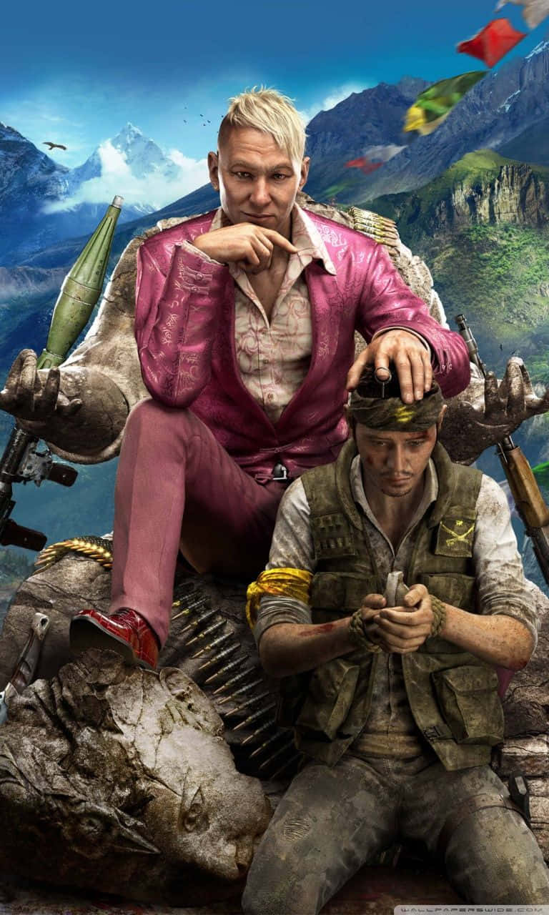 Tận hưởng cảm giác hồi hộp của Far Cry 3 trên iPhone Xs Hình nền
