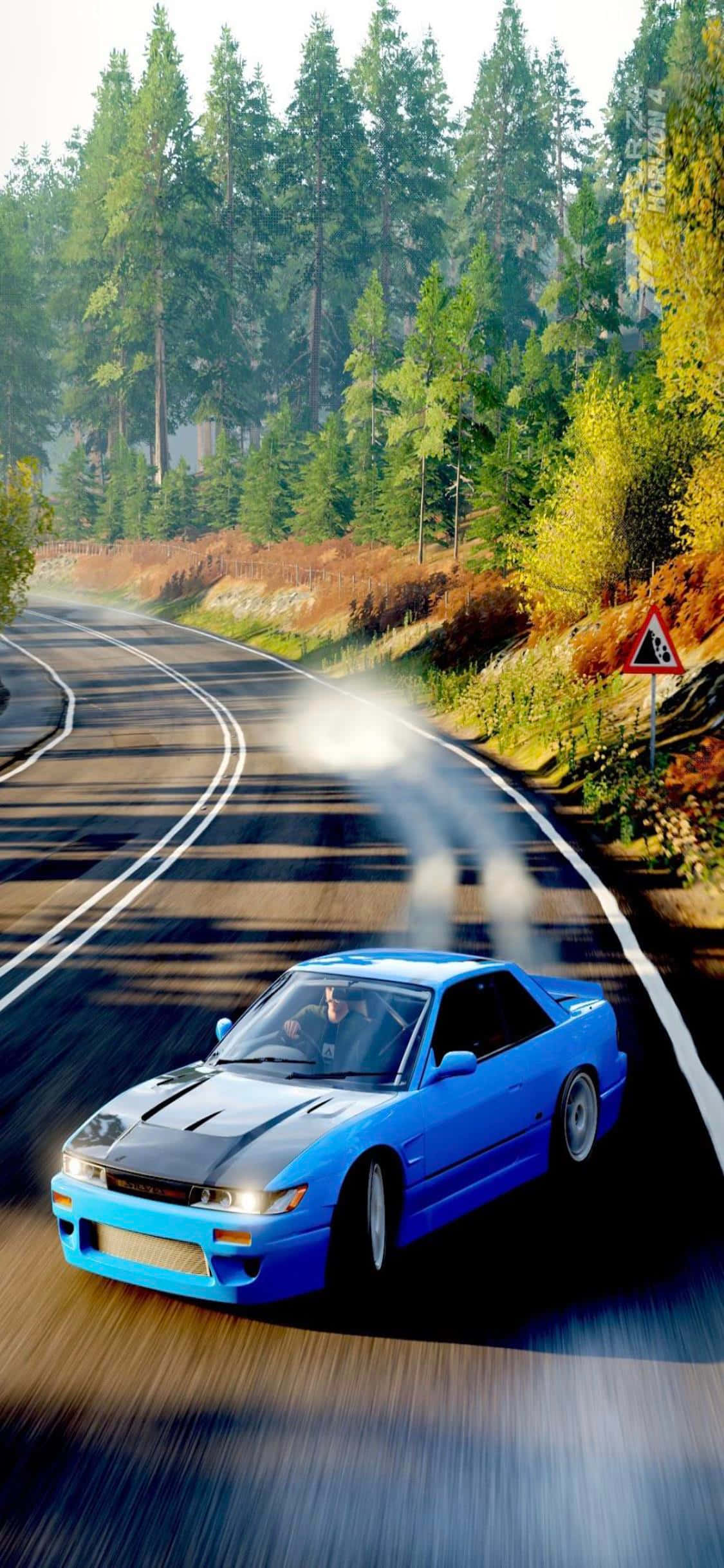 Tận hưởng cảm giác phiêu lưu trên đường rộng với iPhone Xs và Forza Horizon 4 Hình nền