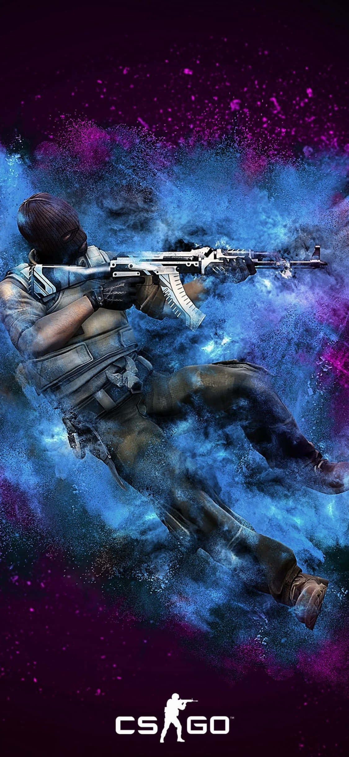 Tận hưởng chiến đấu trong Counter-Strike Global Offensive với chất lượng hình ảnh tuyệt vời của iPhone Xs Hình nền