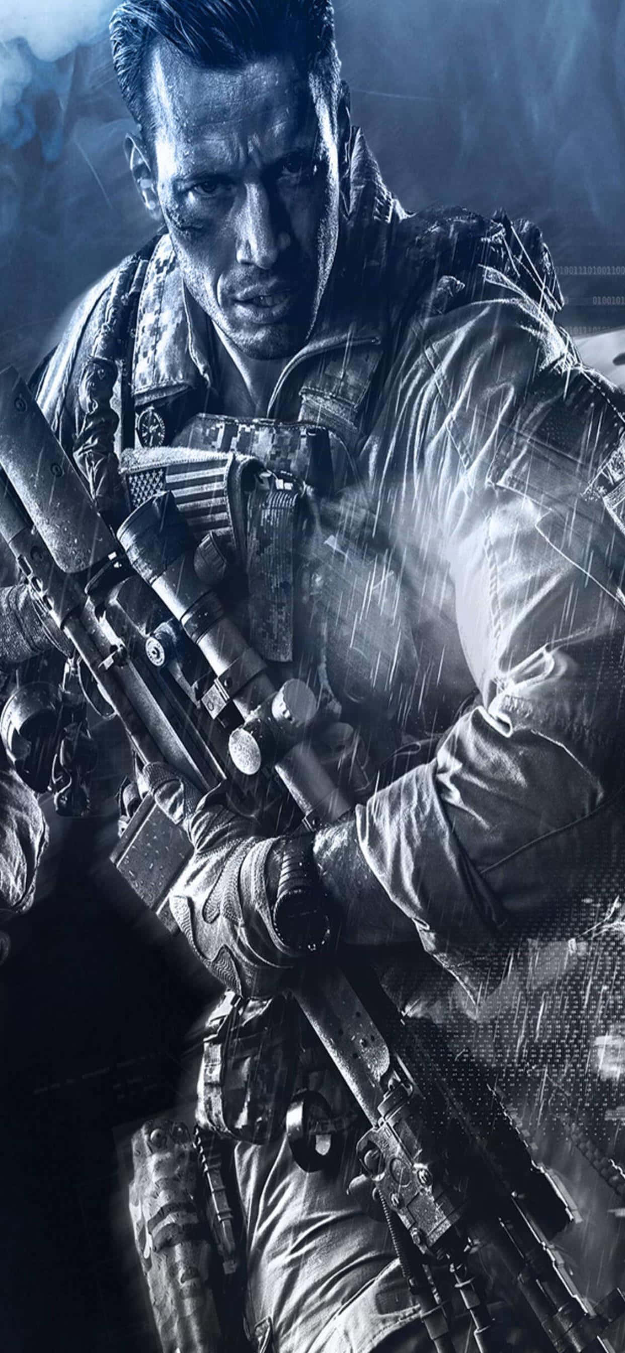 Tận hưởng chơi game siêu nét với Apple iPhone Xs Max và Battlefield 4 Hình nền