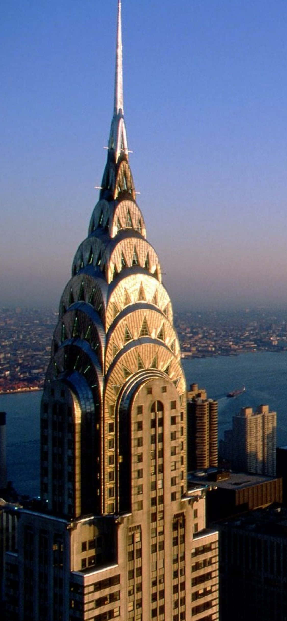 Tận hưởng cuộc sống không lo âu giữa nhộn nhịp của thành phố New York với iPhone Xs Hình nền