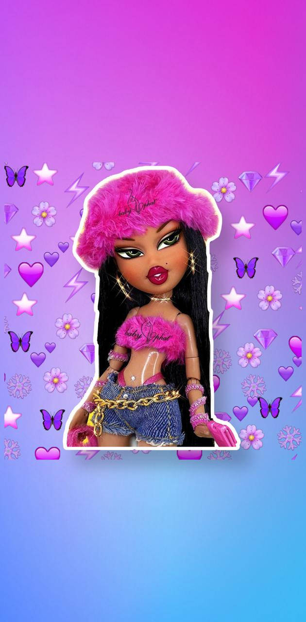 Tận hưởng cuộc sống cùng búp bê Bratz Hình nền