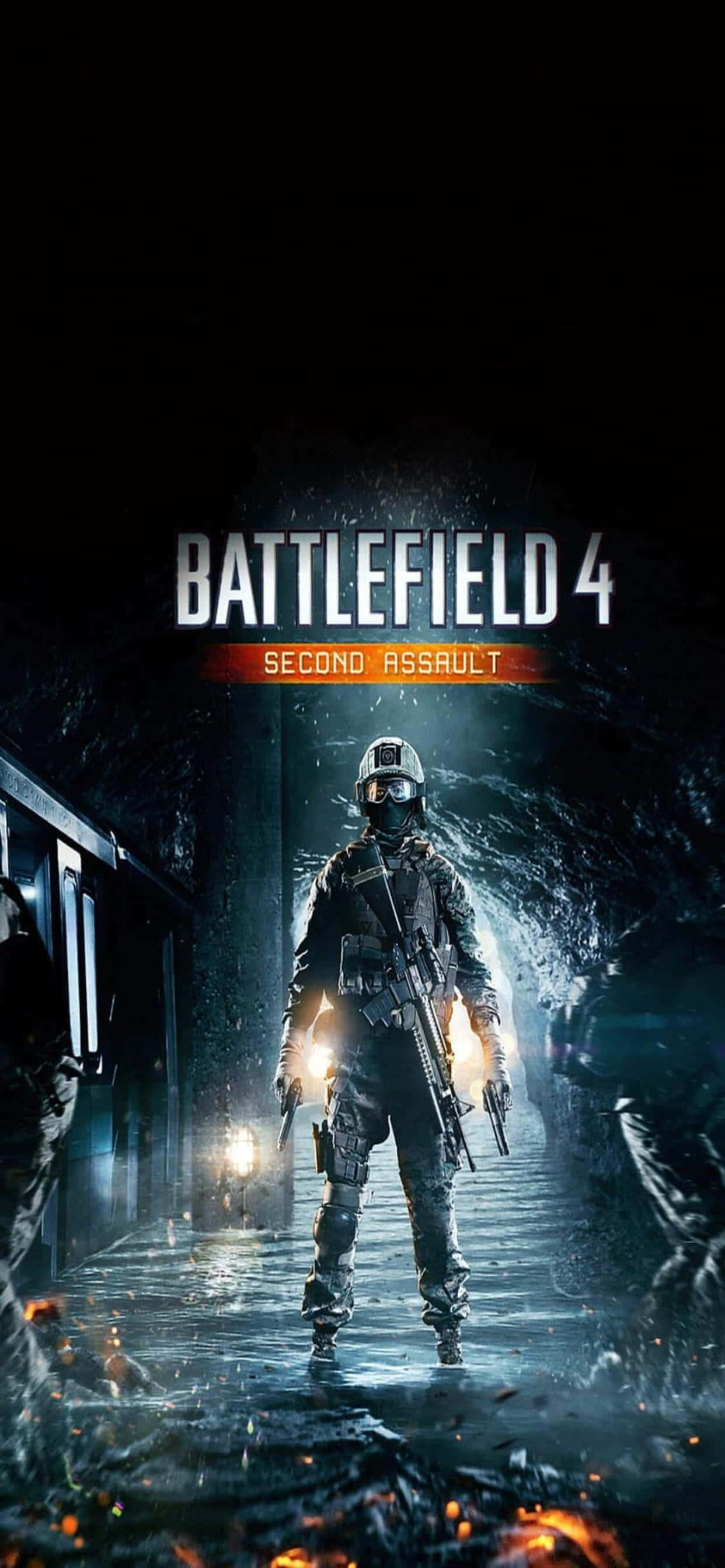 Tận hưởng hàng giờ chơi game di động với iPhone Xs Max và Battlefield 4 Hình nền