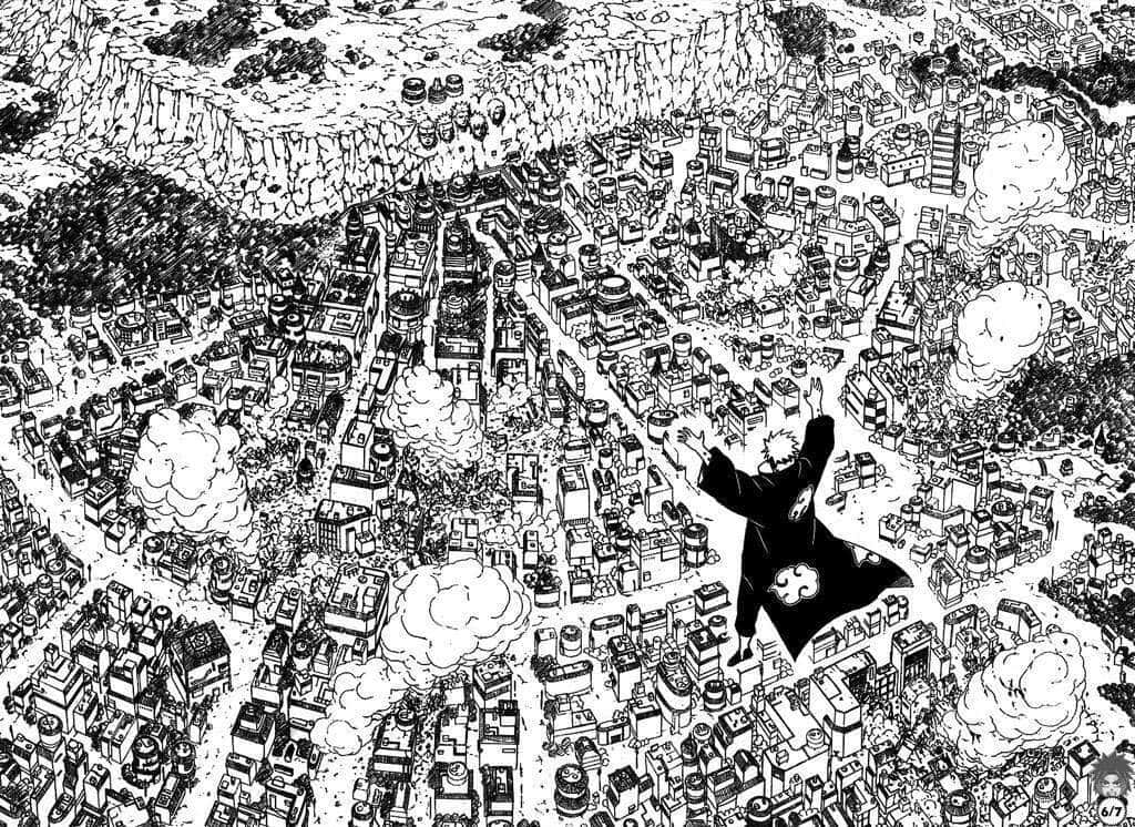 Tận hưởng khung cảnh tuyệt đẹp của một Panel Manga Hình nền