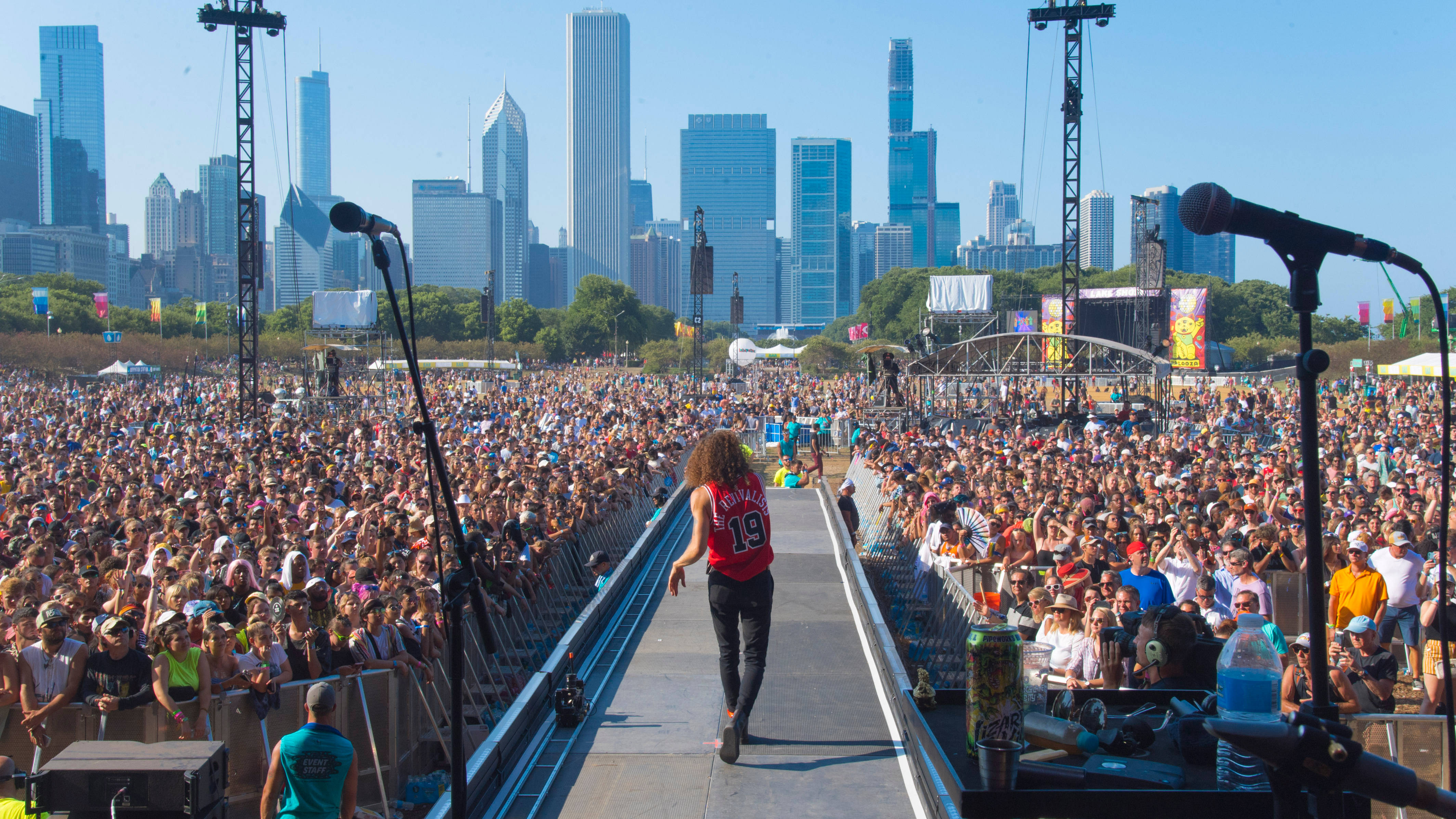 Tận hưởng ngày hè nắng đẹp tại Lollapalooza Chicago! Hình nền