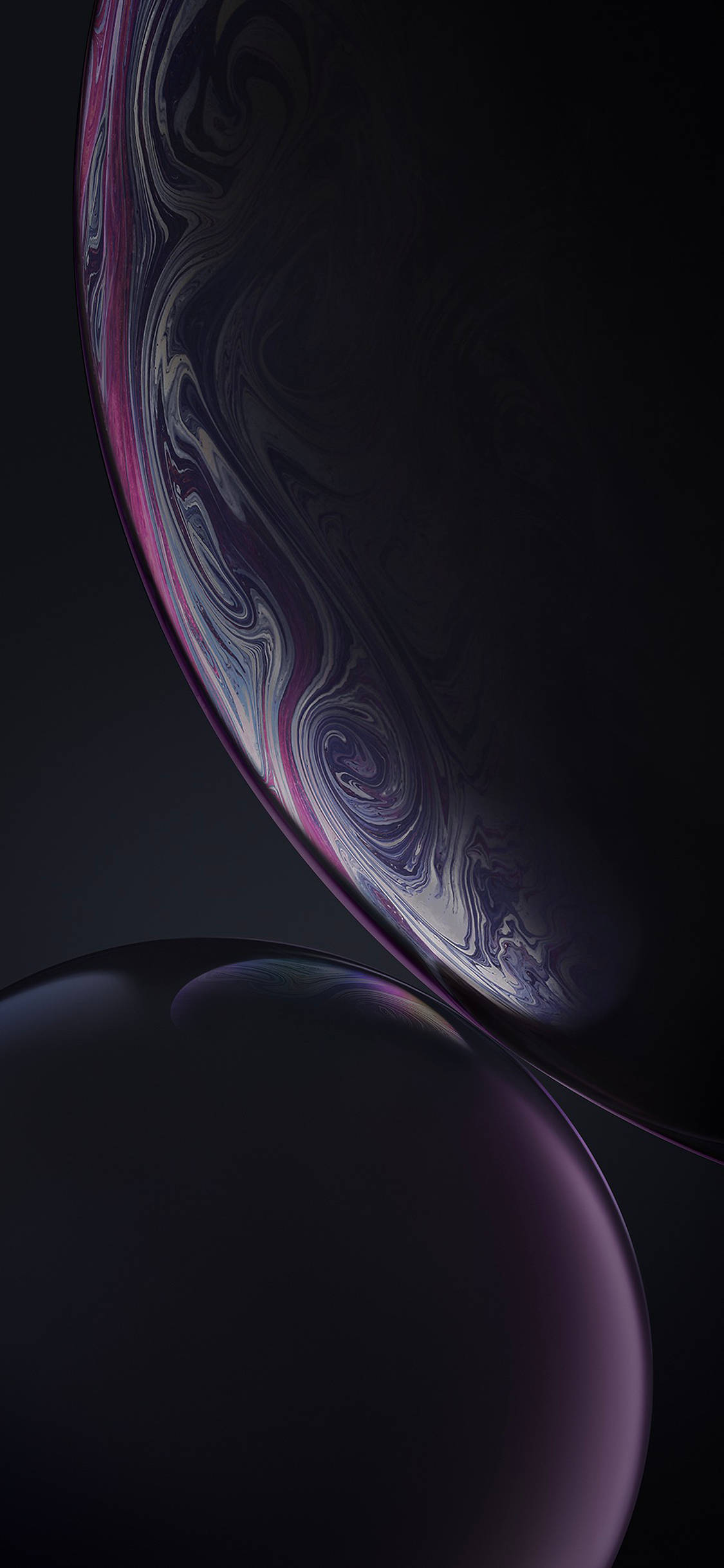 Tận hưởng những bong bóng đầy màu sắc trên iPhone XR Hình nền