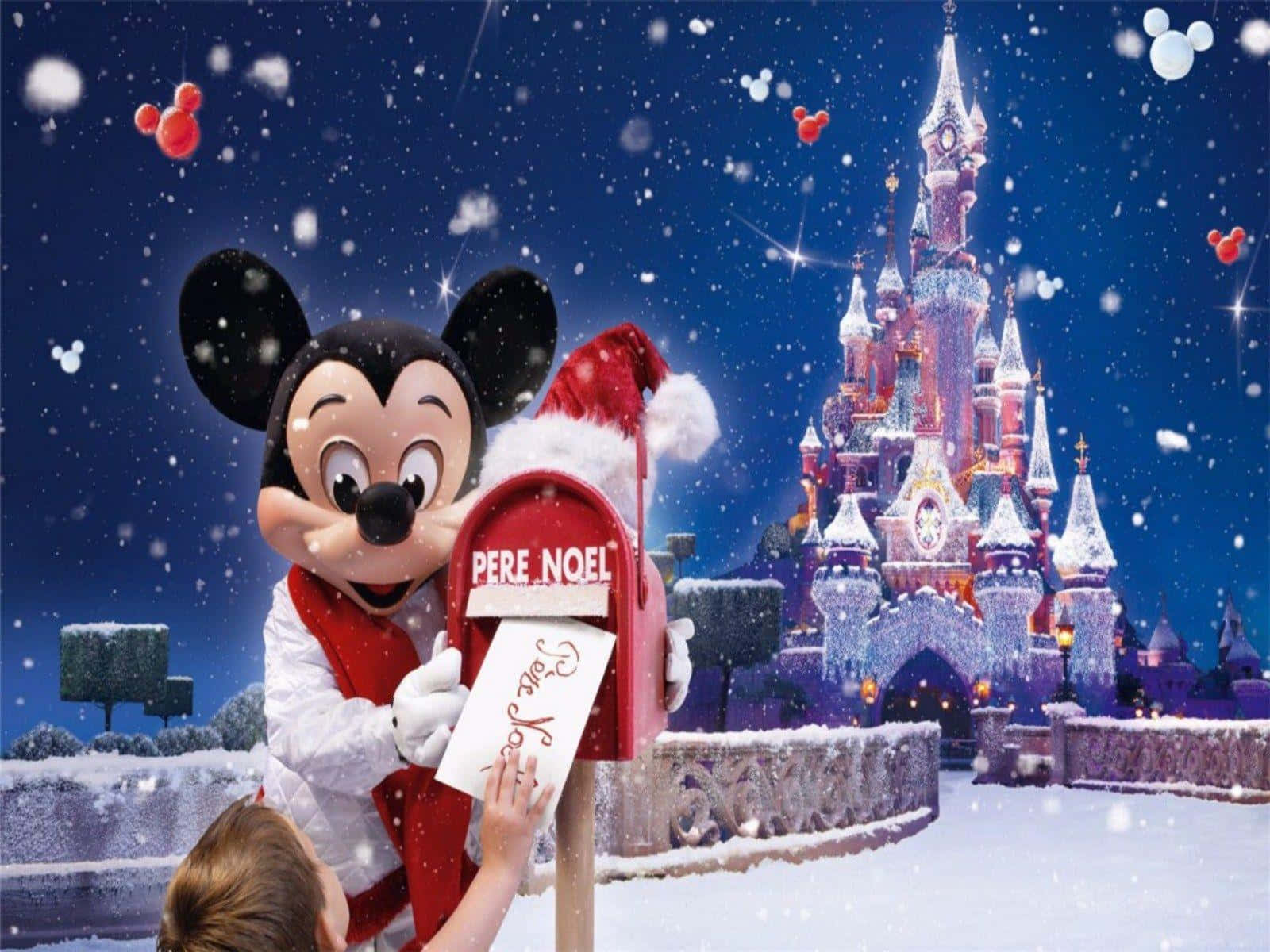Tận hưởng niềm vui Giáng sinh cùng Disney Hình nền