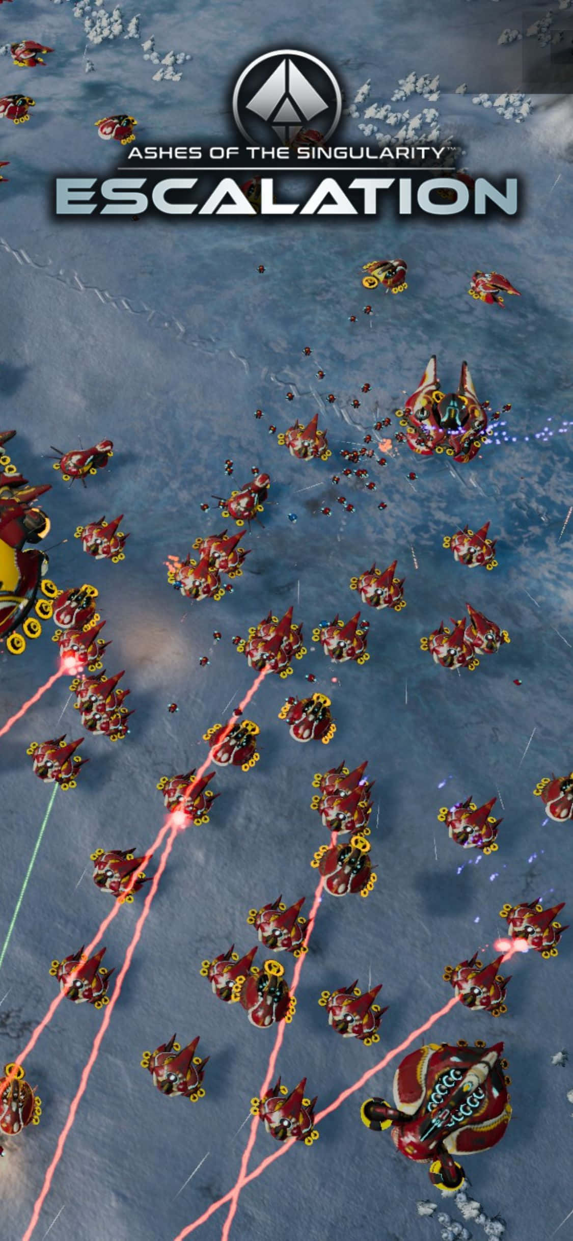 Tận hưởng đồ họa chất lượng cao của Ashes Of The Singularity Escalation trên iPhone X Hình nền
