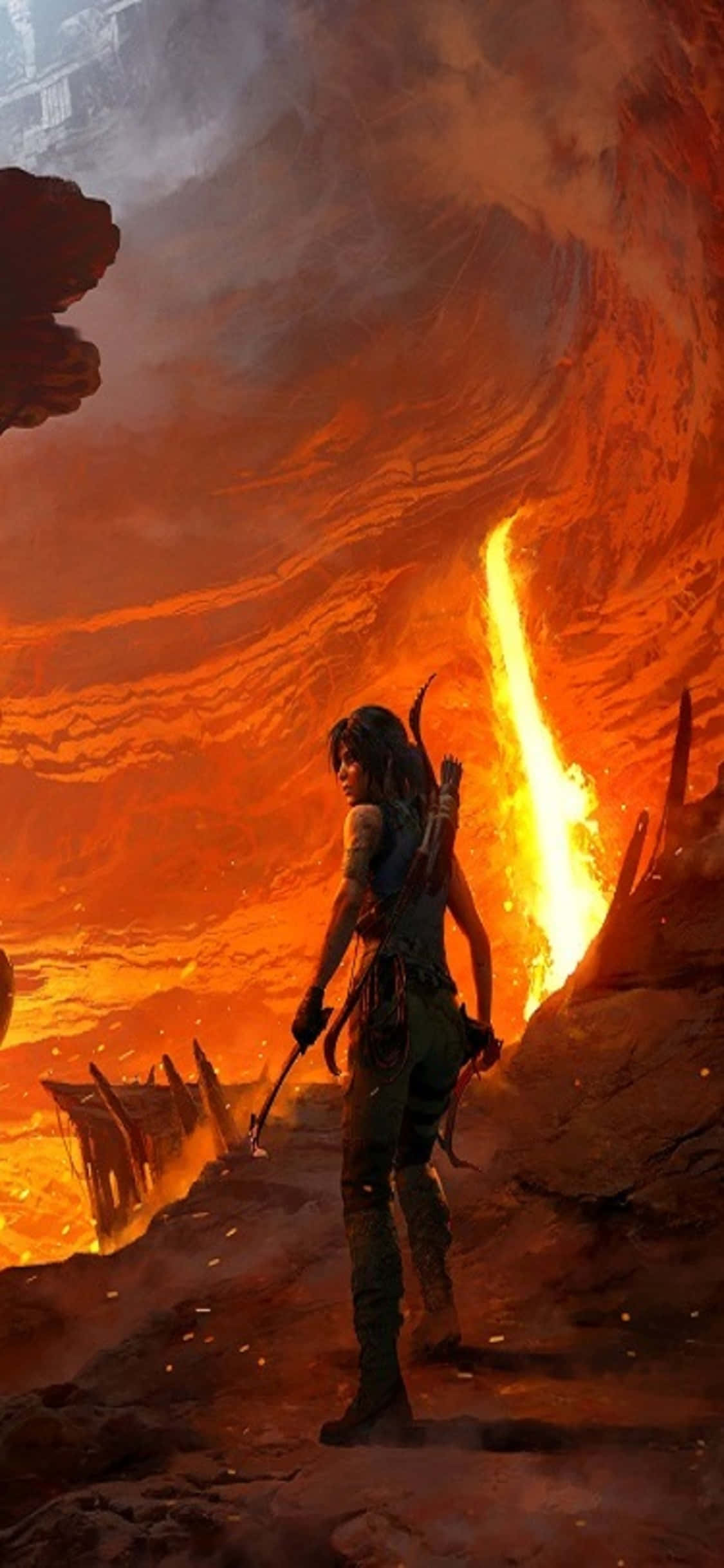 Tận hưởng trải nghiệm chơi game mới ngoạn mục với iPhone X Shadow of the Tomb Raider. Hình nền