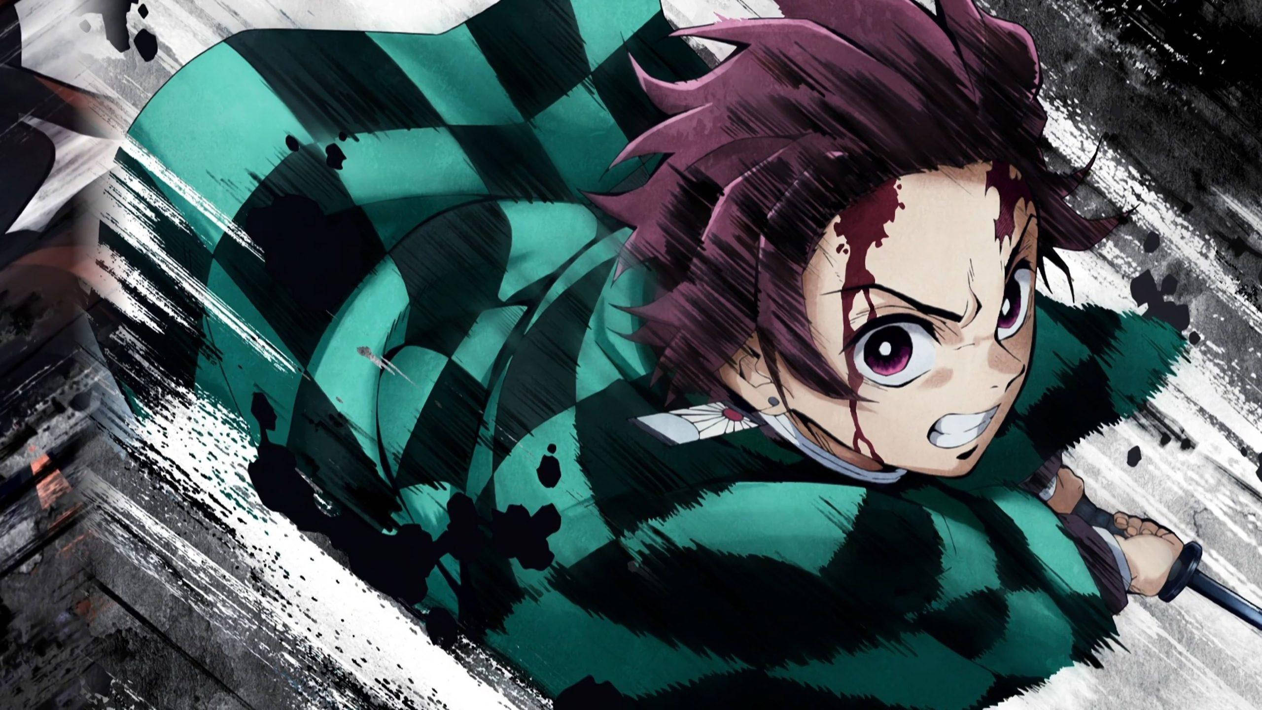 Tanjiro mờ ảo trong Demon Slayer Hình nền