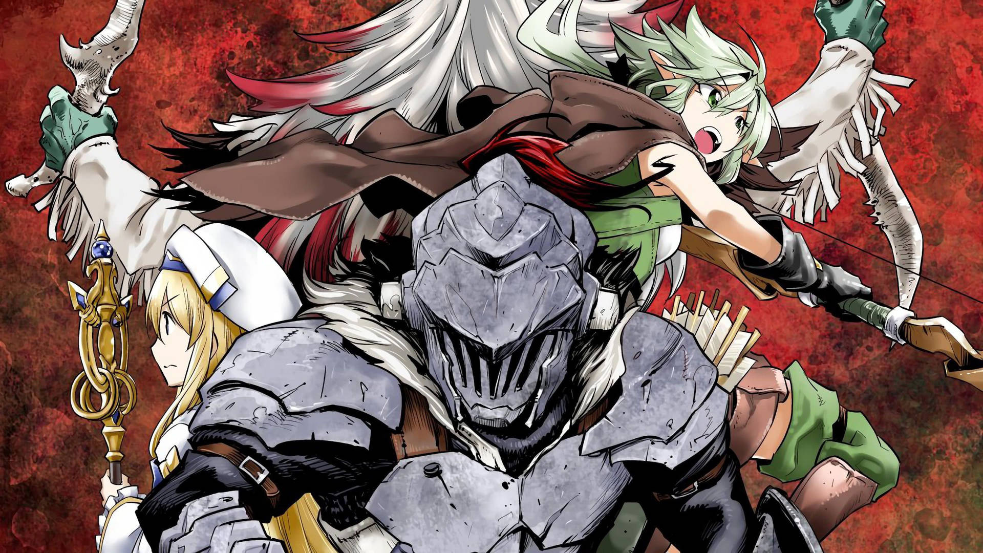 Tanjiro và Goblin Slayer Lên Đường Tiêu Diệt Quỷ Hình nền