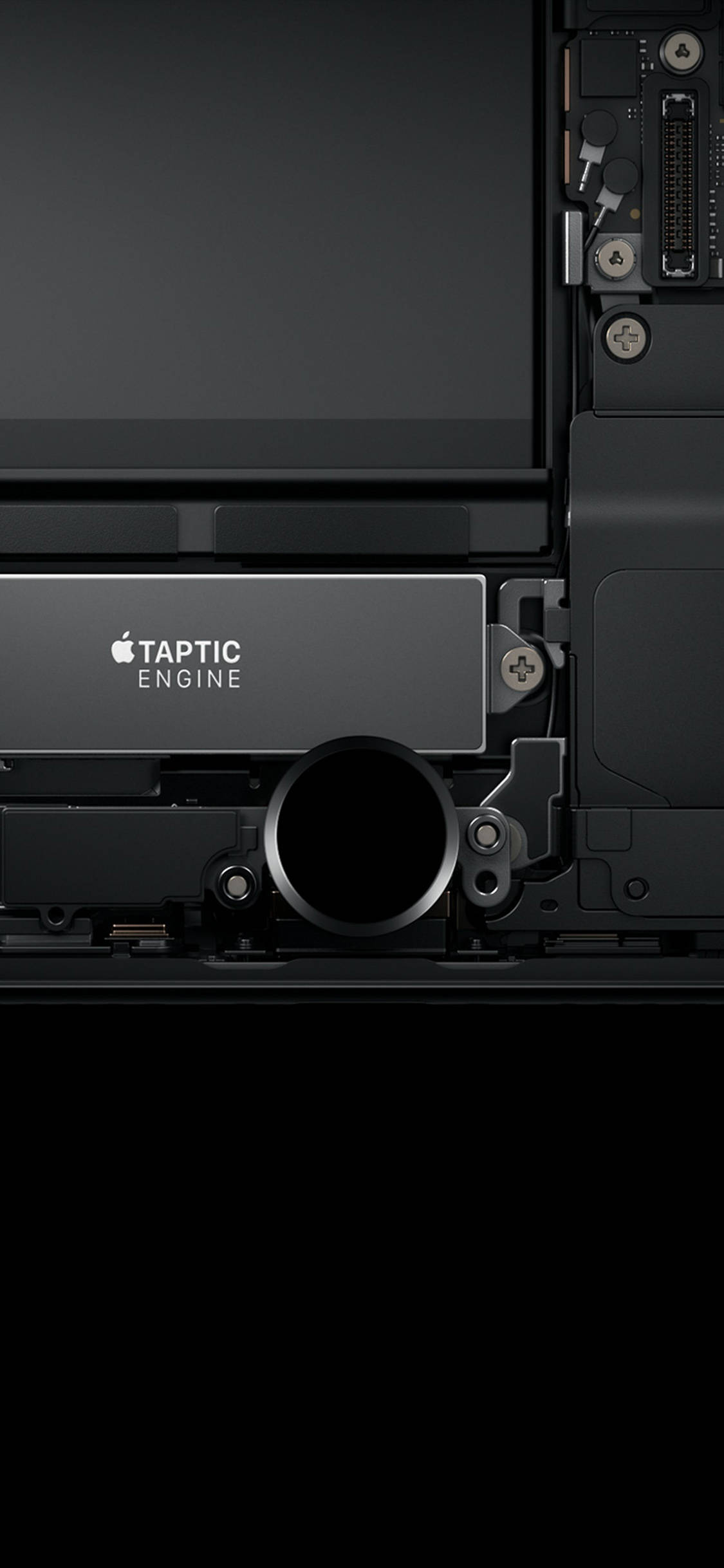 Taptic Engine Minimal Dark iPhone Hình nền