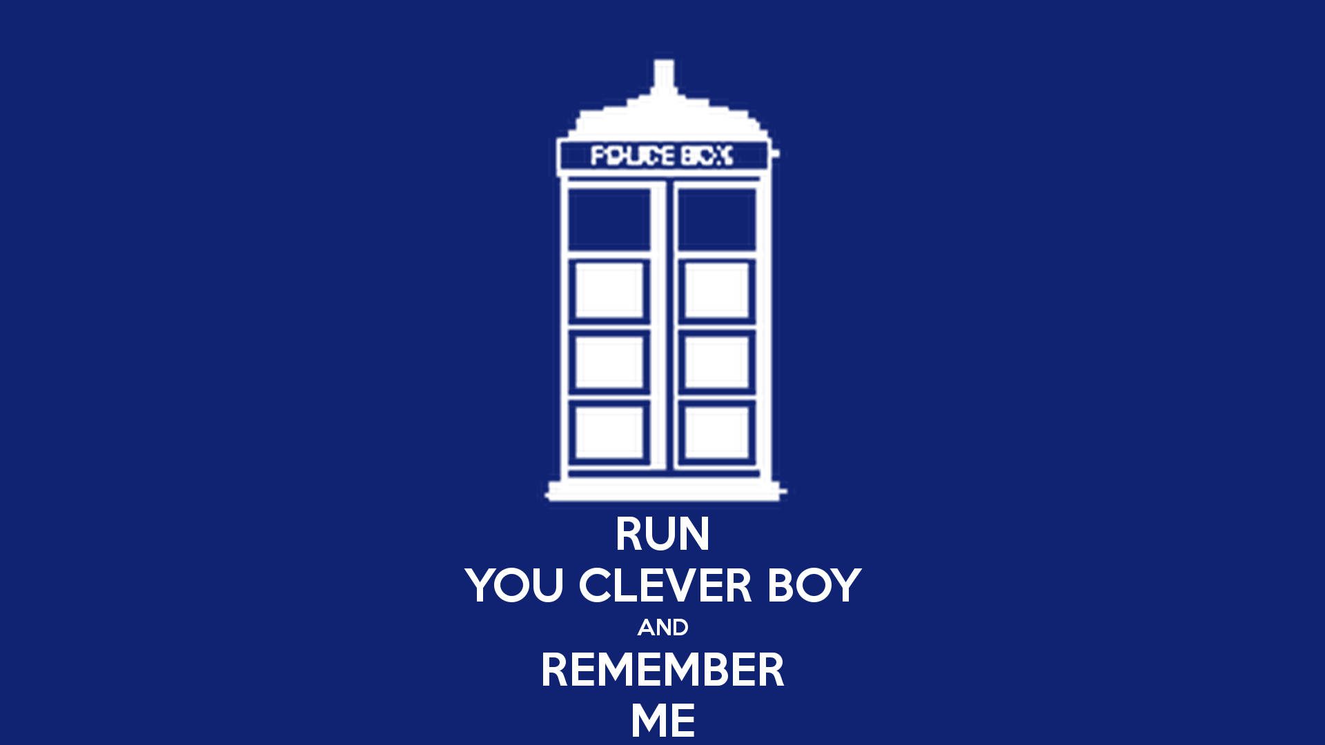 Tardis thông minh của Doctor Who Hình nền