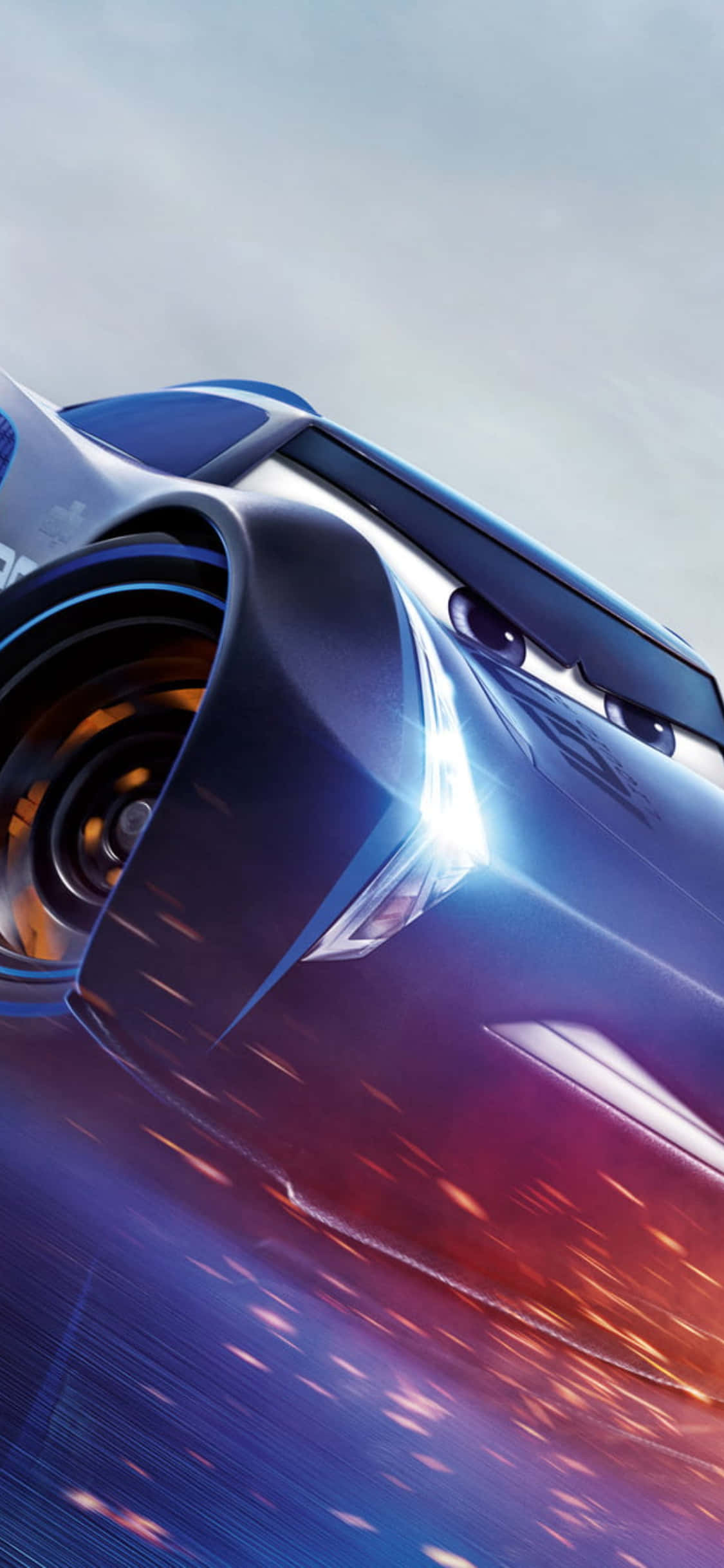 Tay đua Jackson Storm iPhone X Nền Phim Cars Hình nền