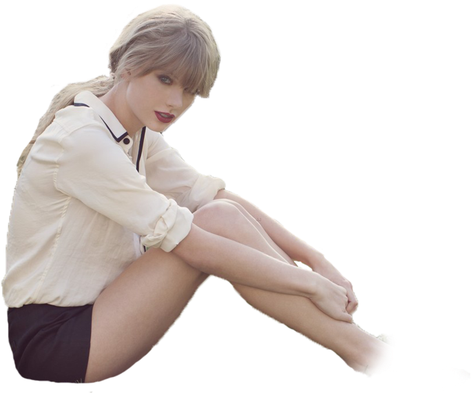 Taylor Swift tư thế ngồi cắt nền Hình nền