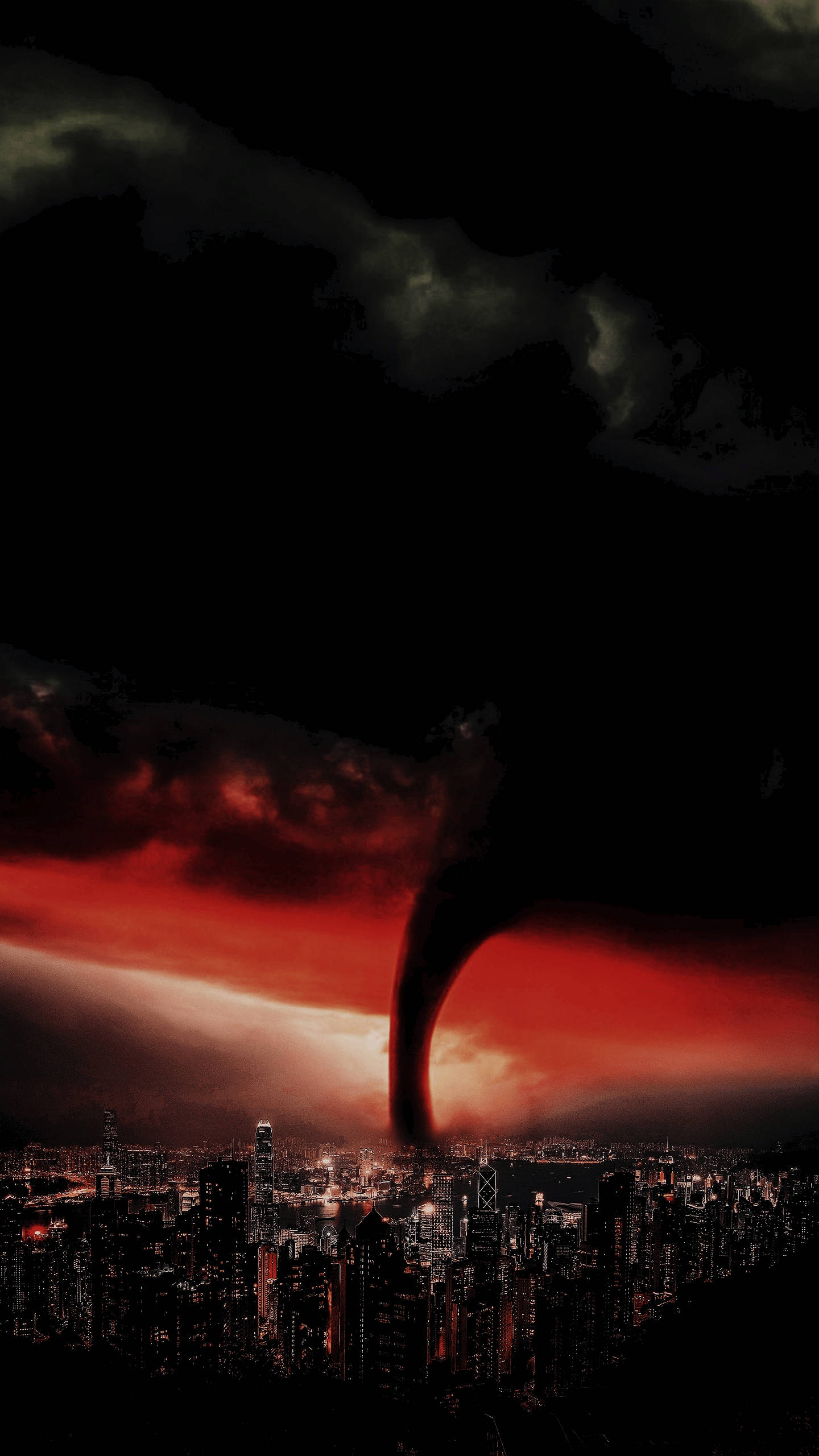 Terrifying Tornado OLED Hình nền