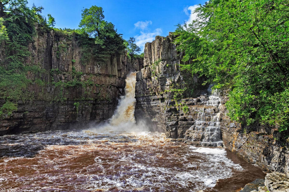 Thác High Force ở Vương quốc Anh Hình nền