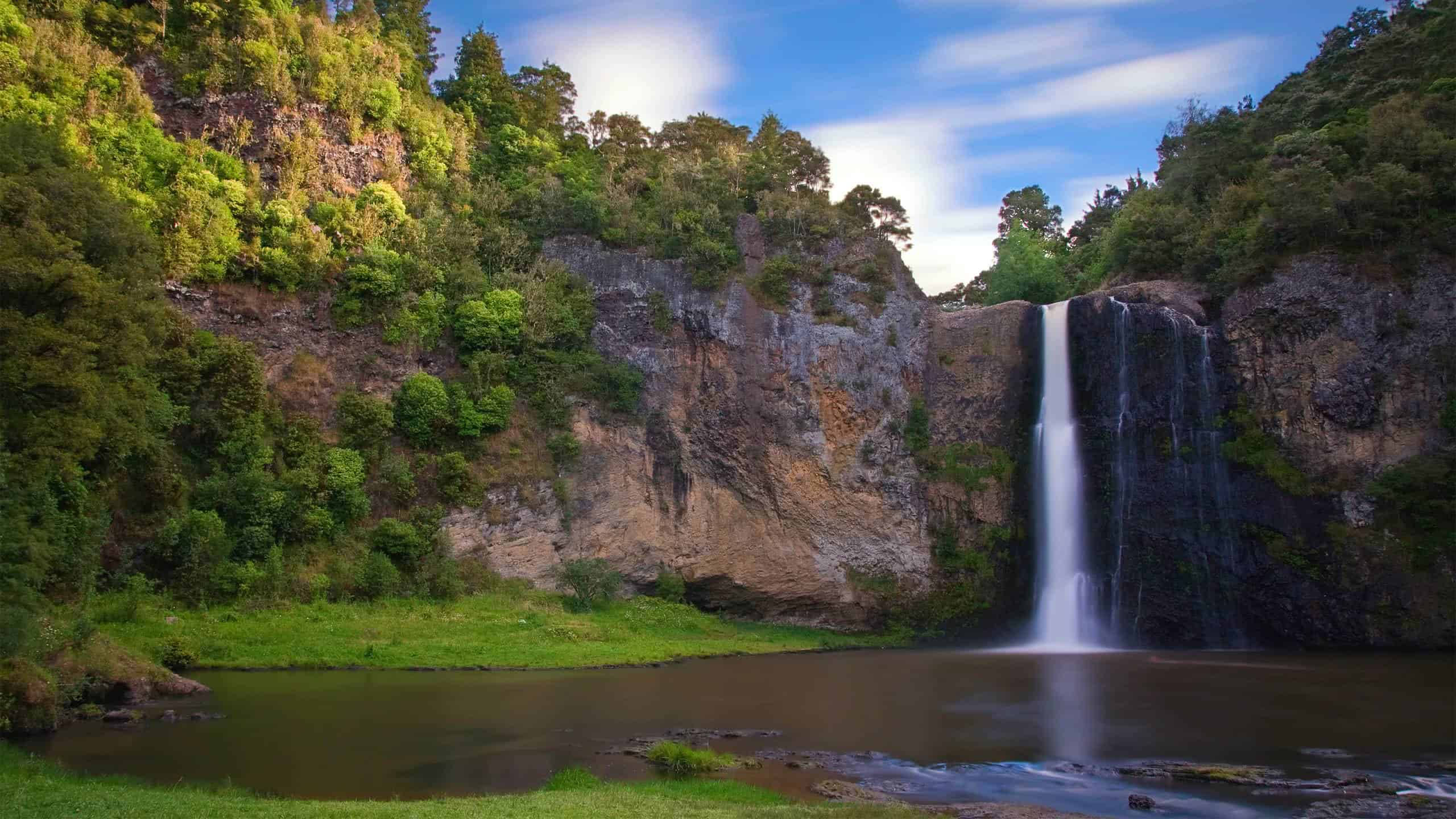 Thác Hunua Ở Auckland Hình nền