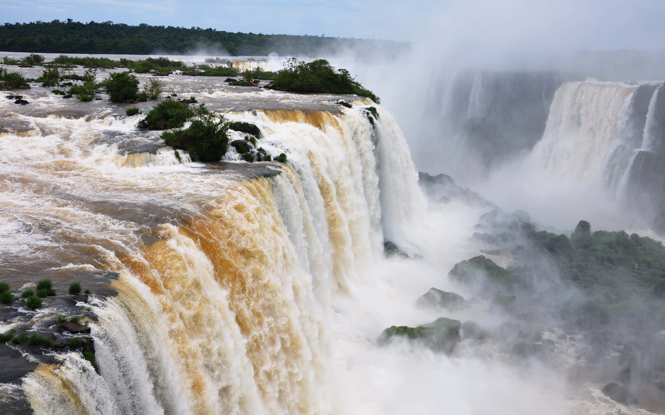 Thác Iguazu Kỳ Quan Thứ Bảy Của Thế Giới Hình nền