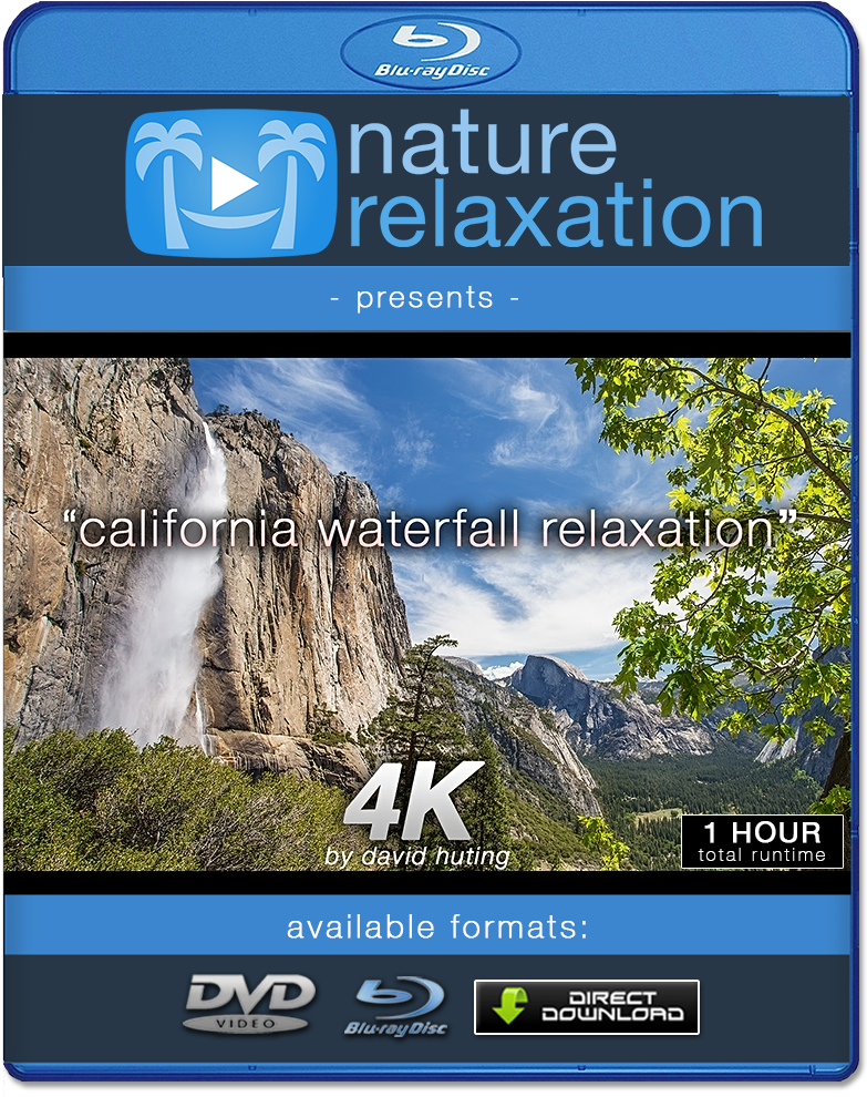 Thác Nước California Thư Giãn Bìa Blu Ray Hình nền