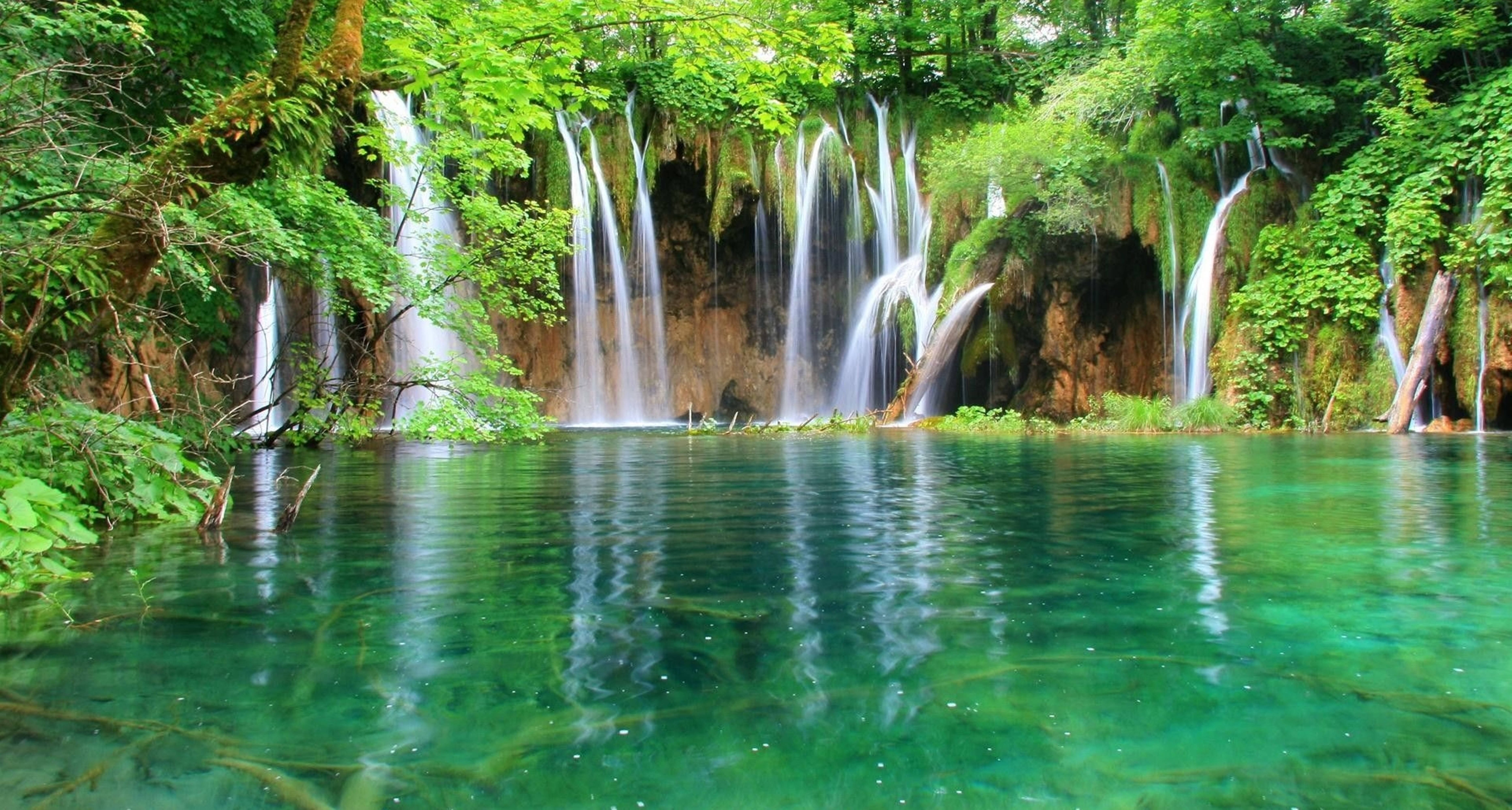 Thác nước Vườn quốc gia Hồ Plitvice HD Hình nền