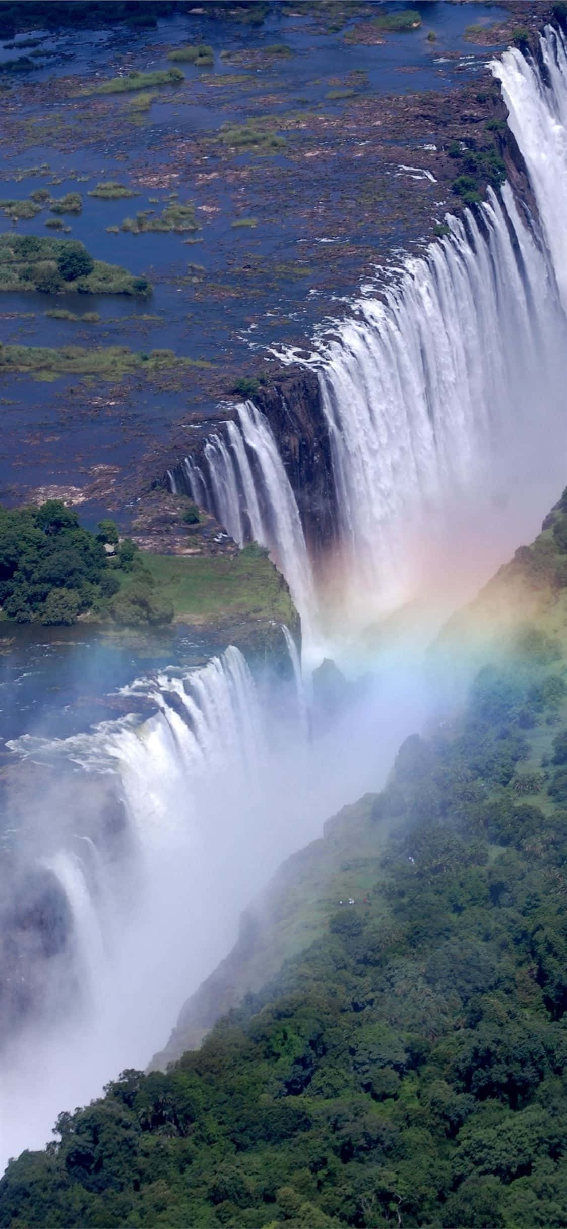 Thác Victoria ở Livingstone, Zambia Hình nền