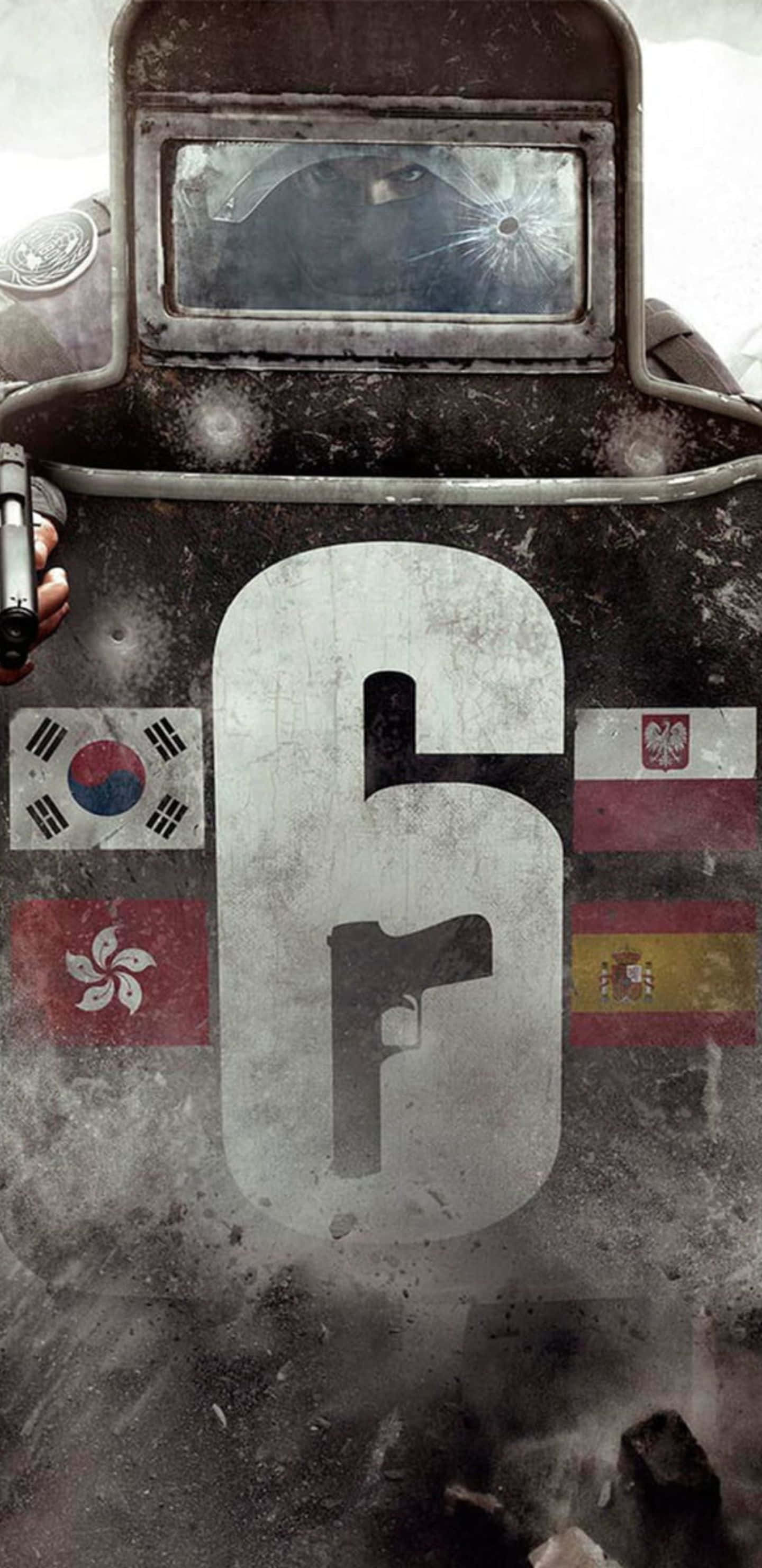 Tham gia cuộc chiến trên Pixel 3XL của bạn với Rainbow Six Siege. Hình nền