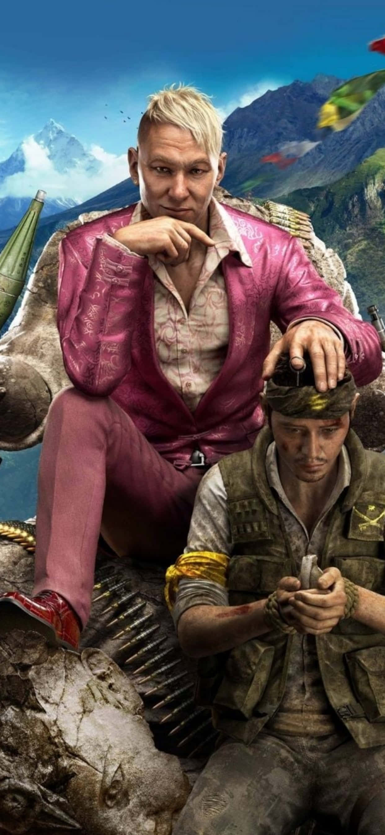 Tham gia những cuộc phiêu lưu hoang dã với iPhone Xs Max và Far Cry 4. Hình nền