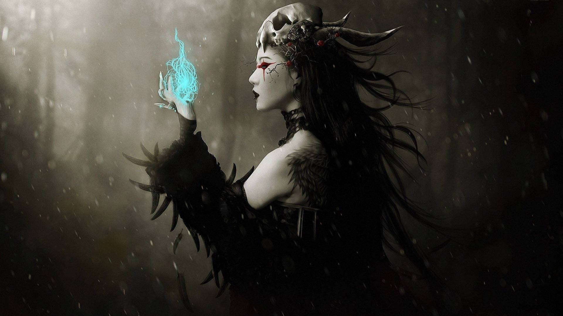 Thẩm mỹ Phù thủy Gothic Hình nền