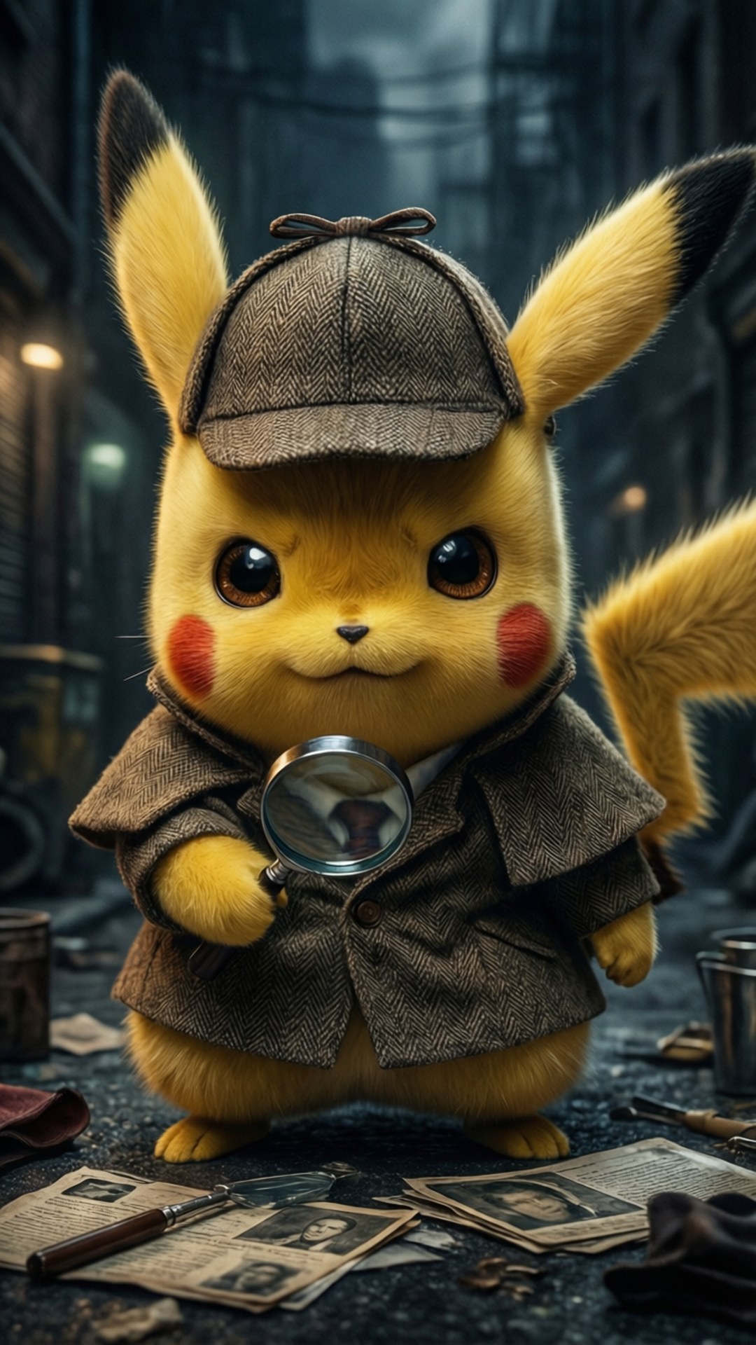 Thám tử Pikachu Hình nền