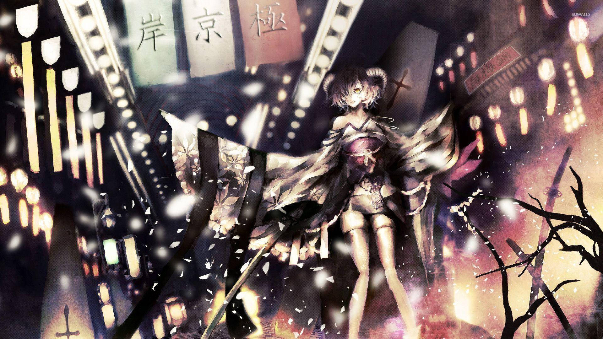 Thần Quỷ Anime Bí Ẩn Giải Phóng Sức Mạnh Hình nền