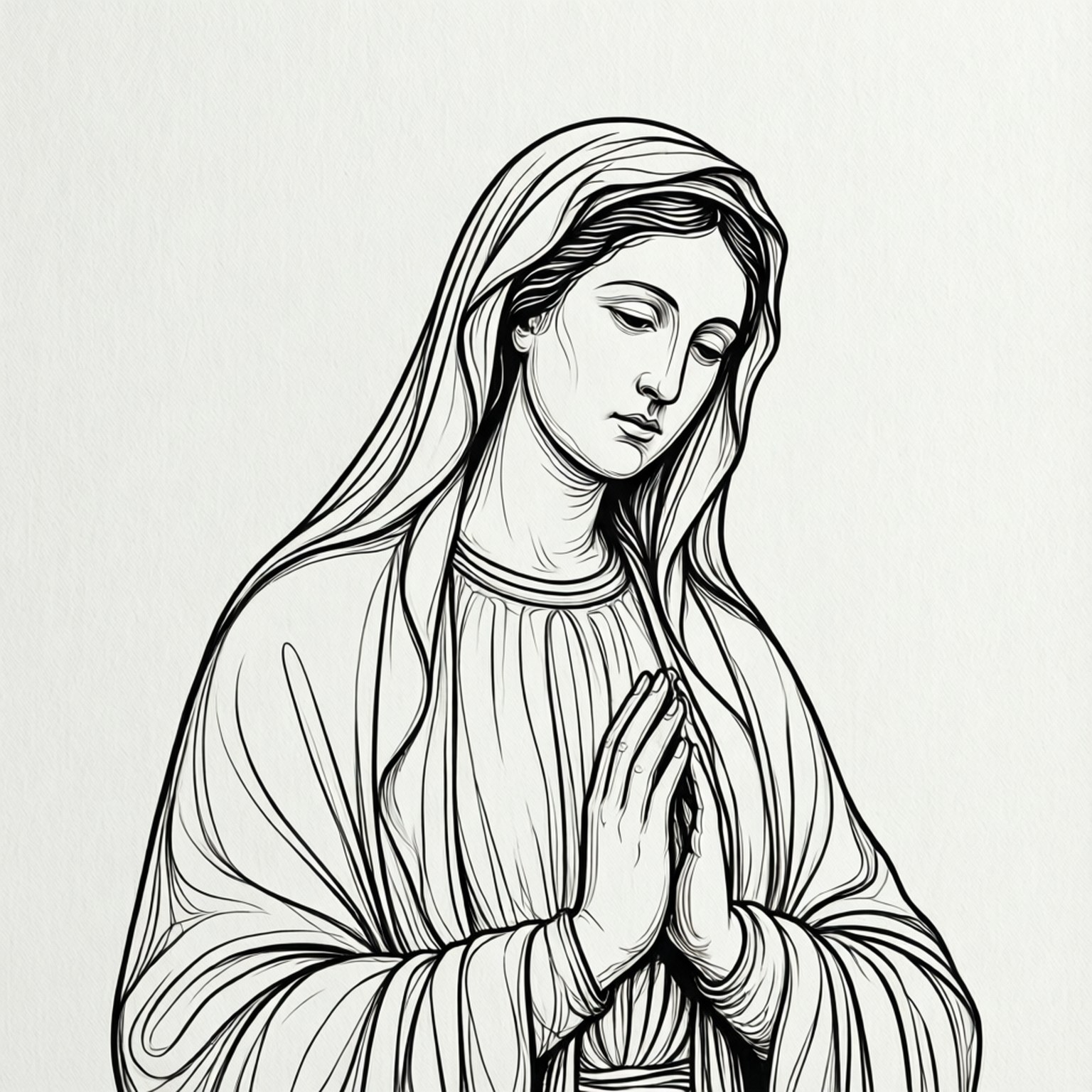 Thánh đường Line Art Hình nền