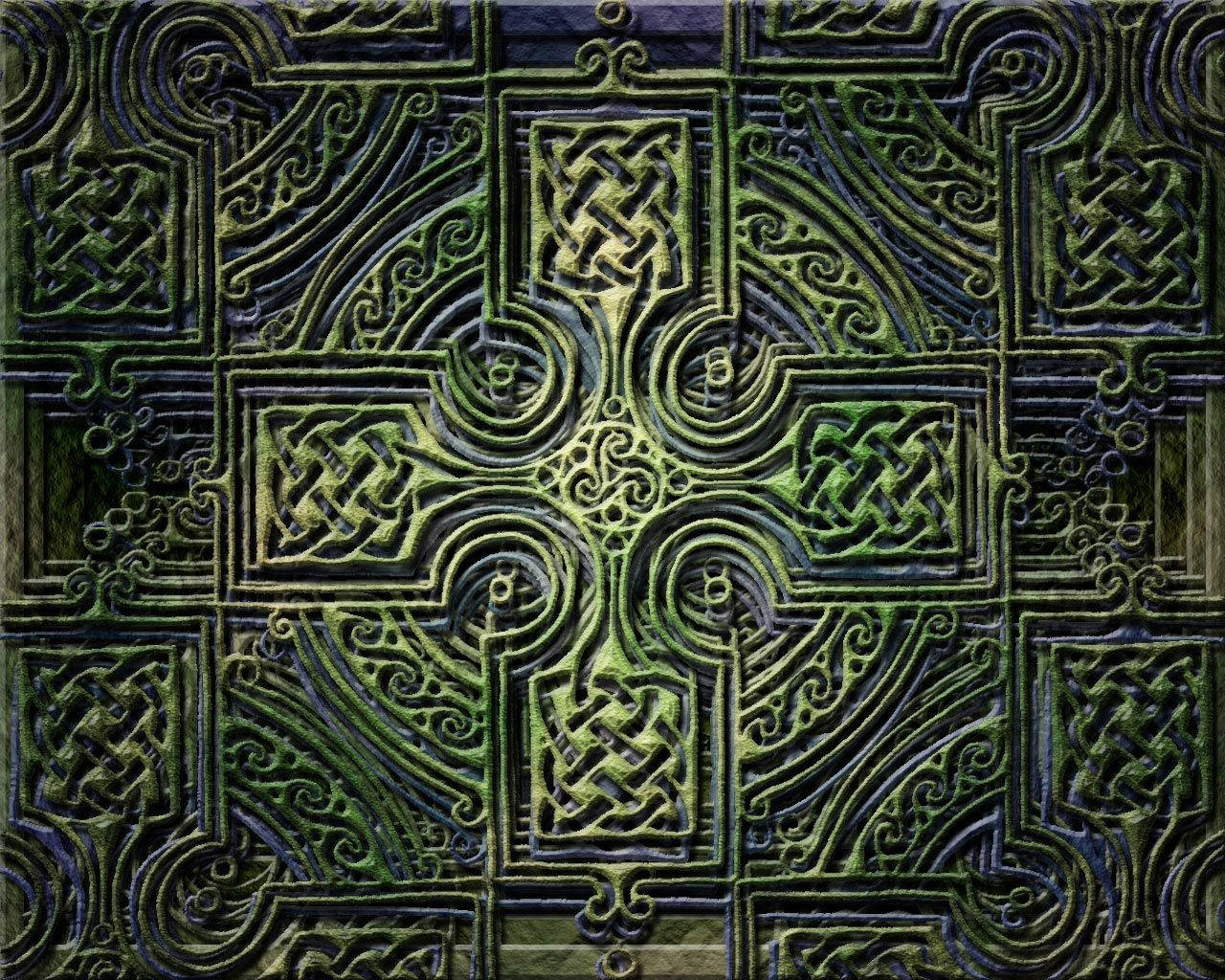 Thánh Giá Celtic Ireland Hình nền
