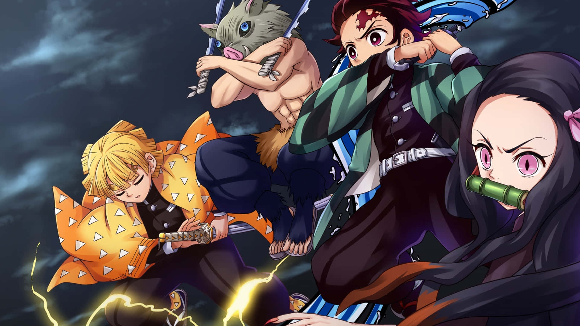 Thanh Gươm Diệt Quỷ Anime Kimetsu No Yaiba Hình nền
