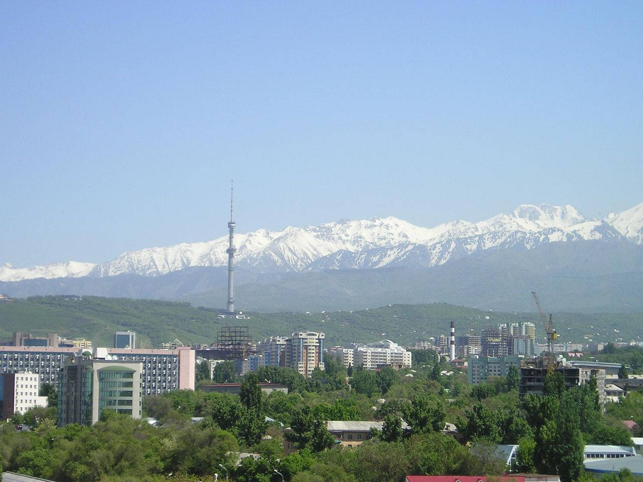 Thành phố Almaty Kazakhstan Hình nền