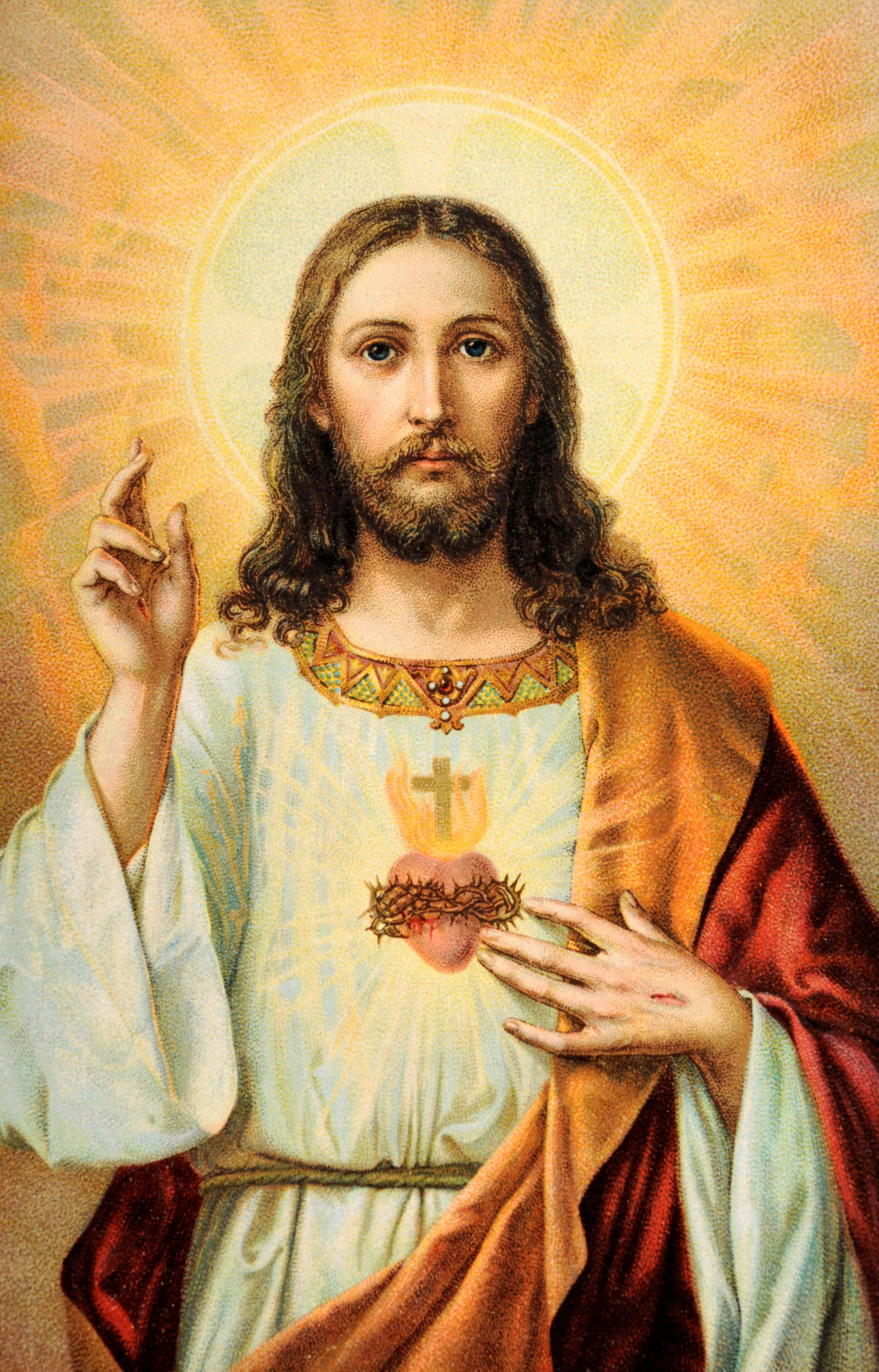 Thánh Tâm Chúa Jesus 4K iPhone Hình nền