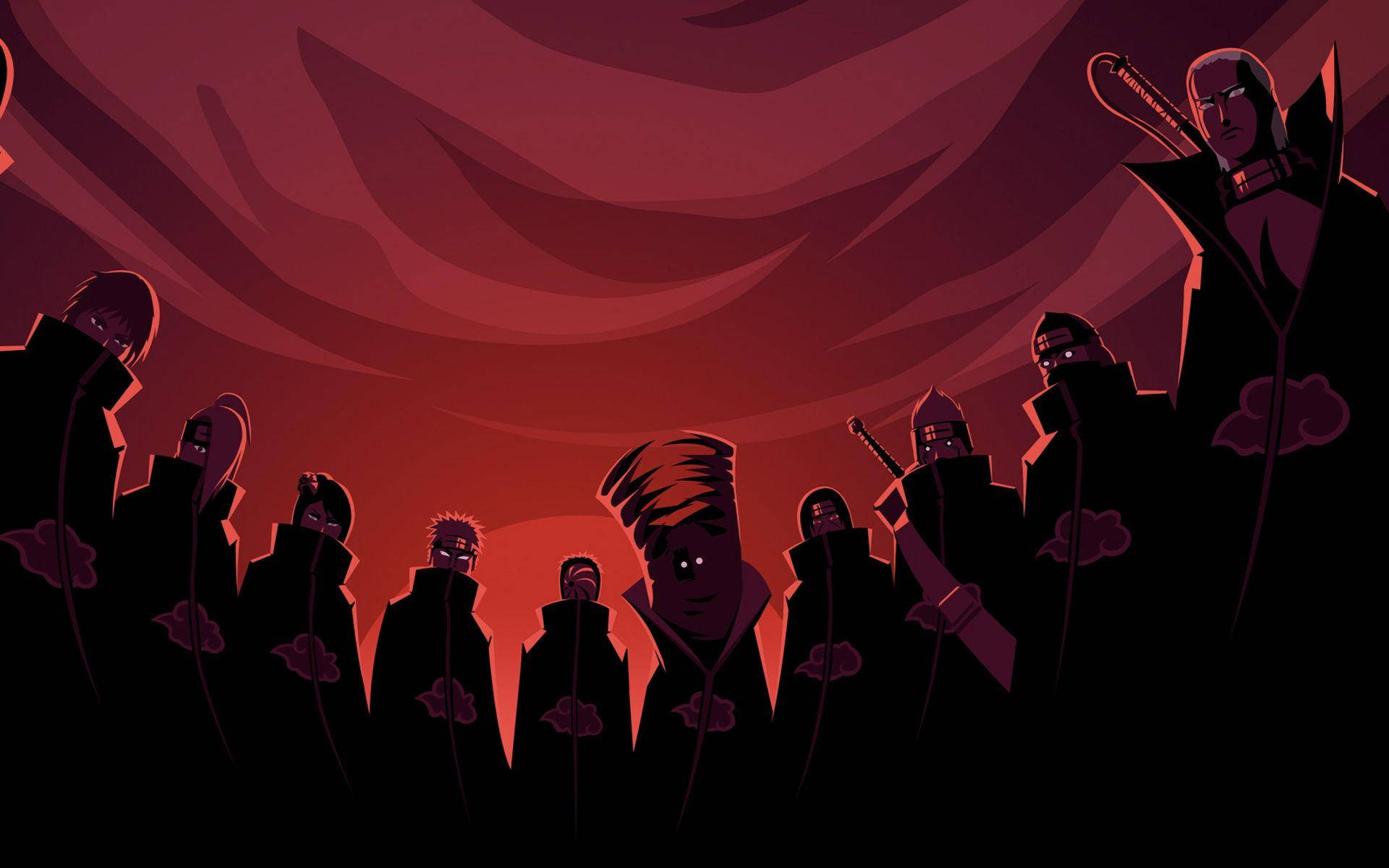 Thành viên Akatsuki Naruto Laptop Hình nền