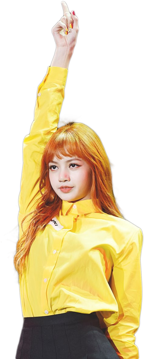 Thành viên Blackpink áo vàng tạo dáng Hình nền