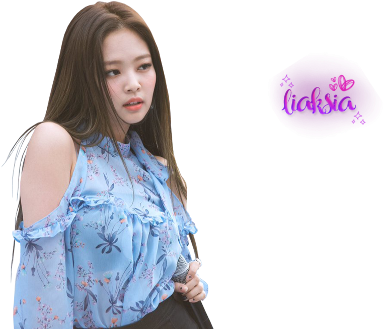 Thành viên Blackpink áo hoa xanh Hình nền