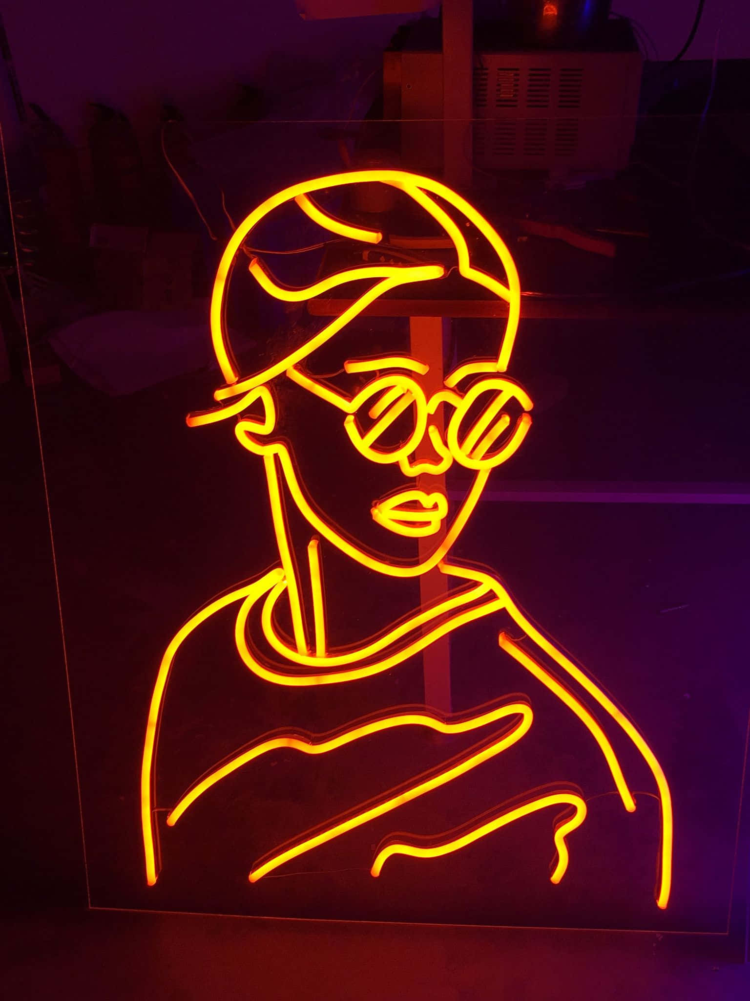 "Thắp sáng màn đêm với phong cách neon!" Hình nền