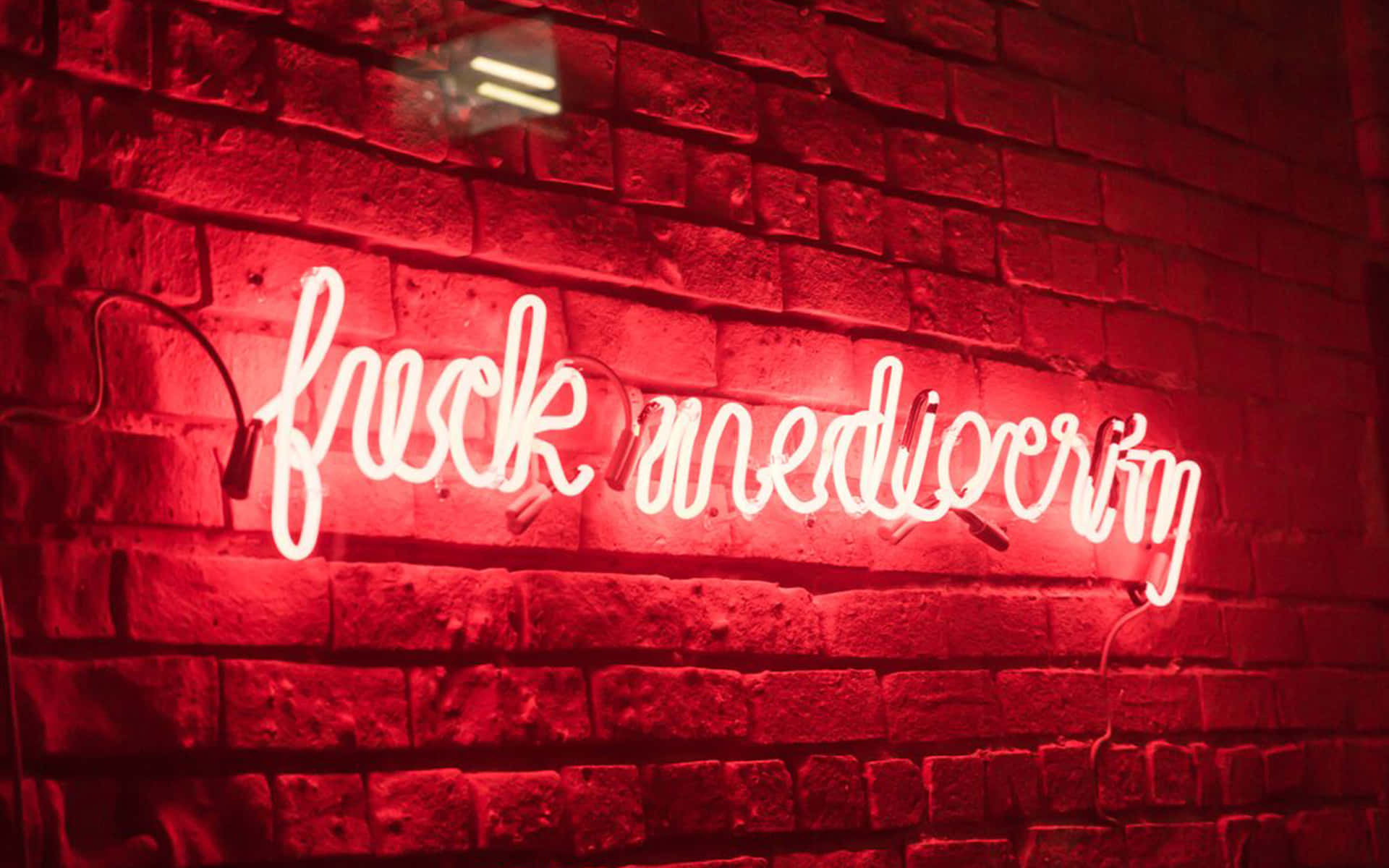 Thắp sáng thế giới của bạn với phong cách Neon Red Aesthetic rực rỡ! Hình nền