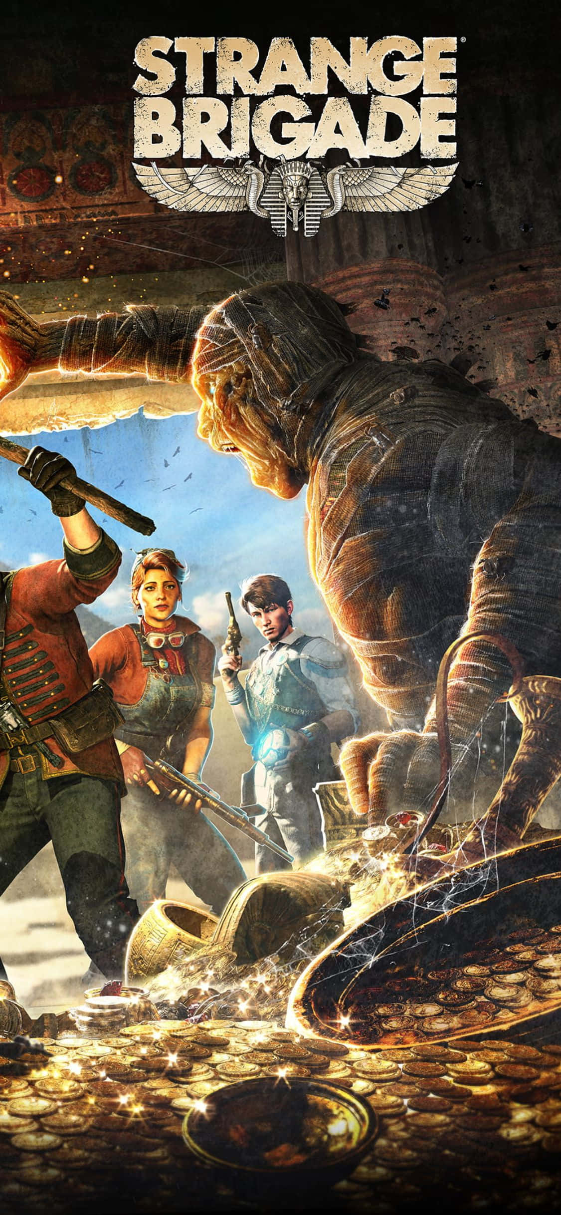 Thây Ma Canh Kho Báu Nền iPhone X Strange Brigade Hình nền