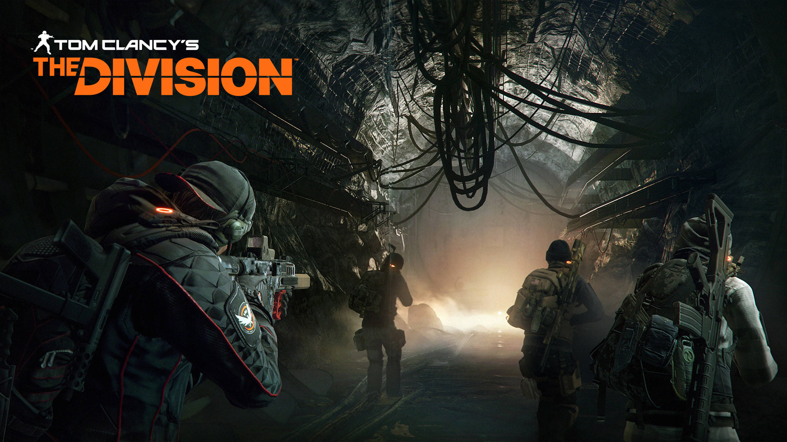 The Division 4K Lính Trong Rừng Tối Hình nền